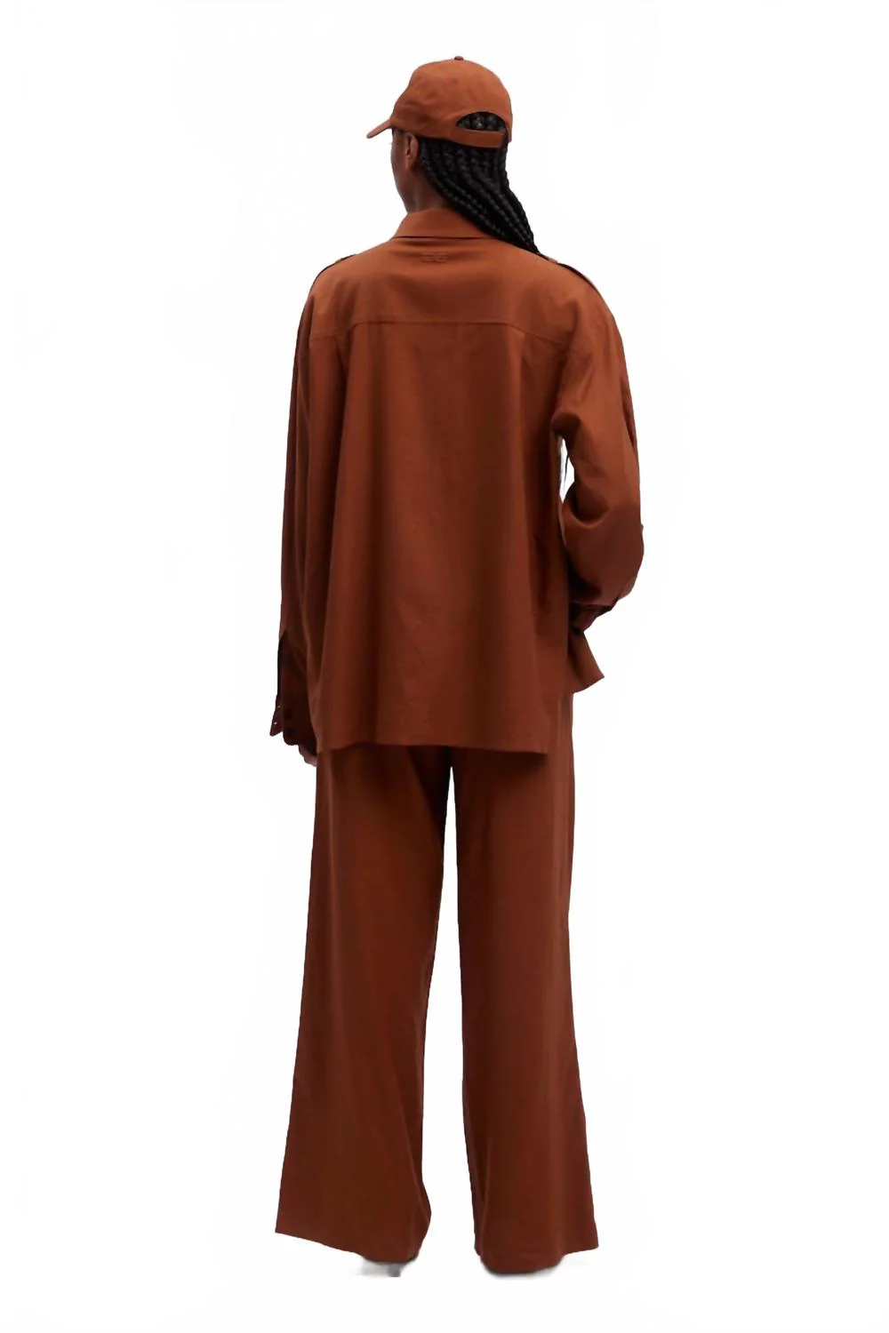 Leena Linen Pants In Sorrel Horse