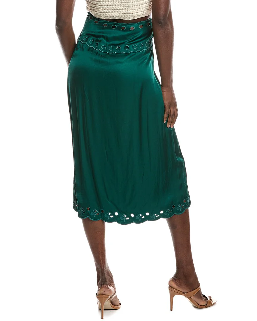 FARM Rio Richelieu Midi Skirt