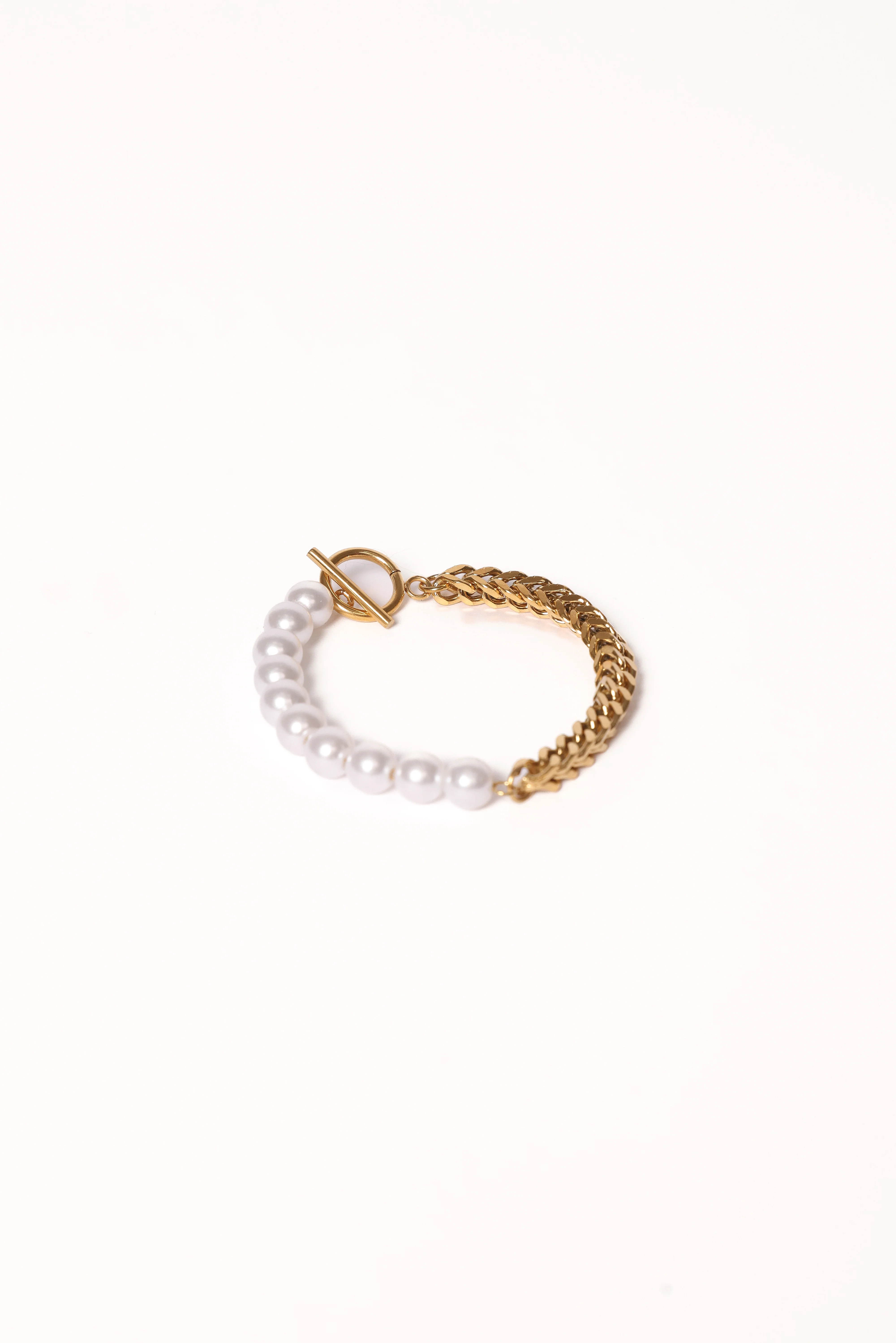 Cascais Bracelet - Gold/Pearl