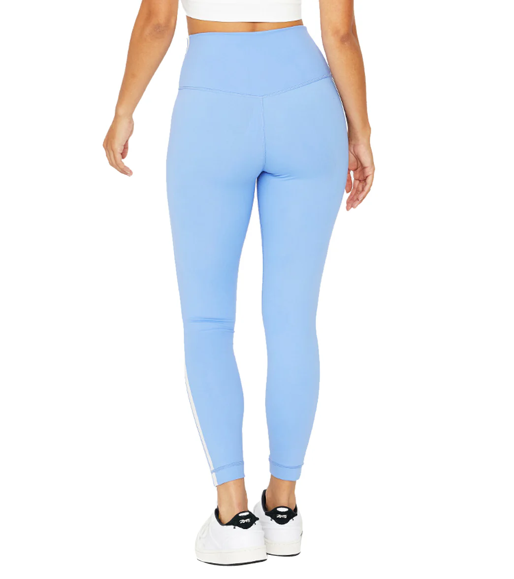 Cream Yoga Hana 7/8 Side Stripe Legging