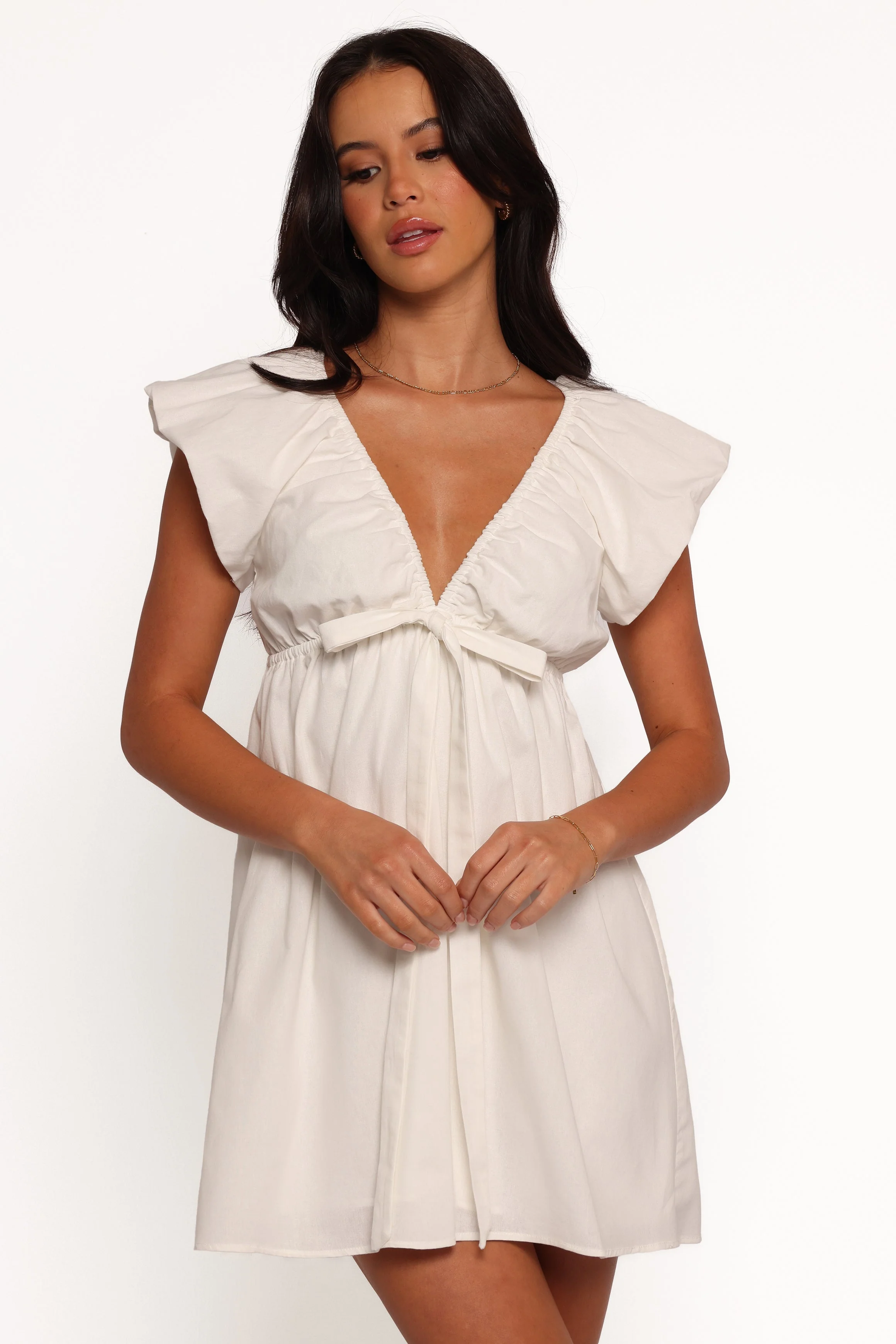Kathy Mini Dress - White