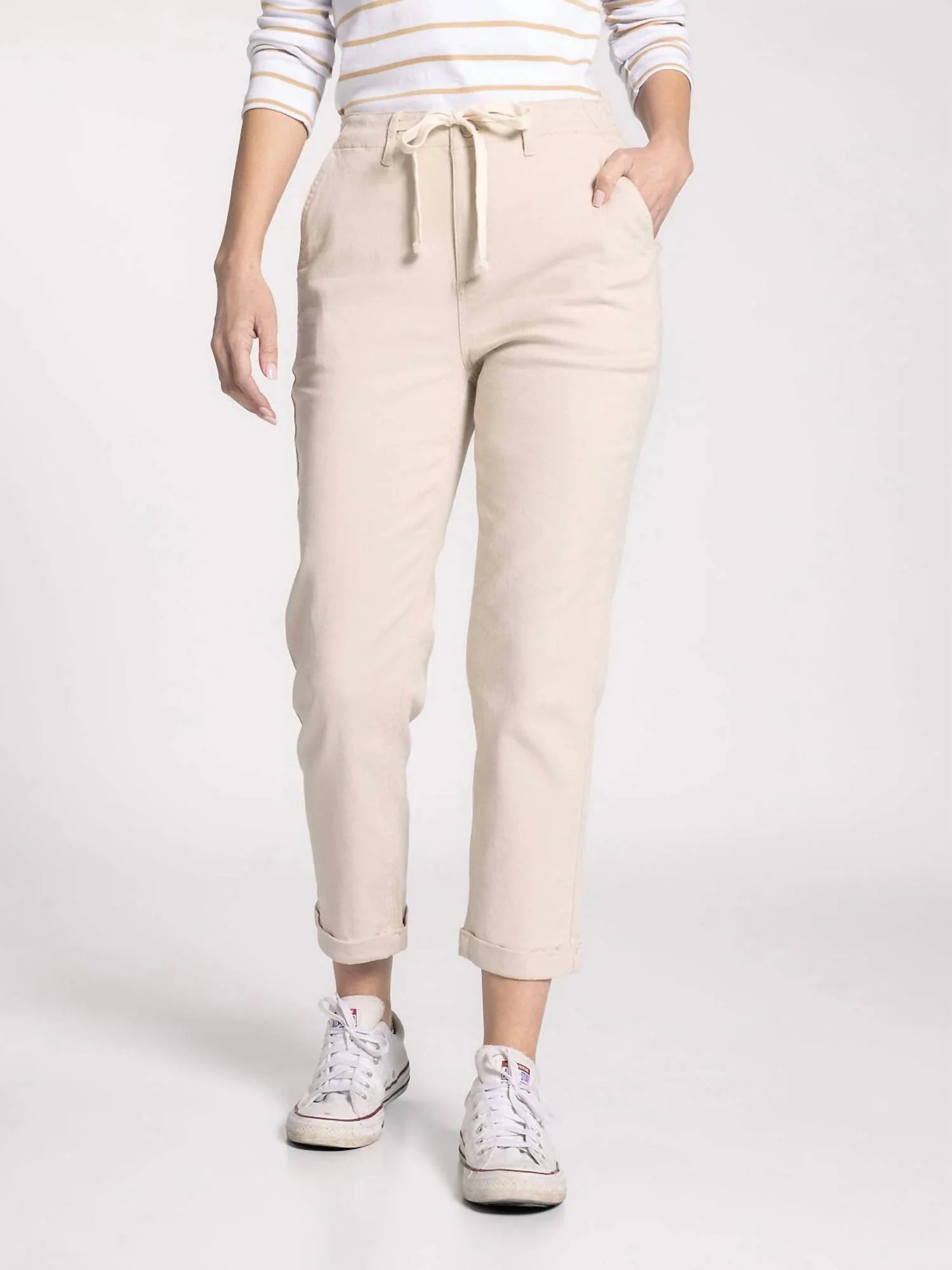 Kinsley Pants In Oyster