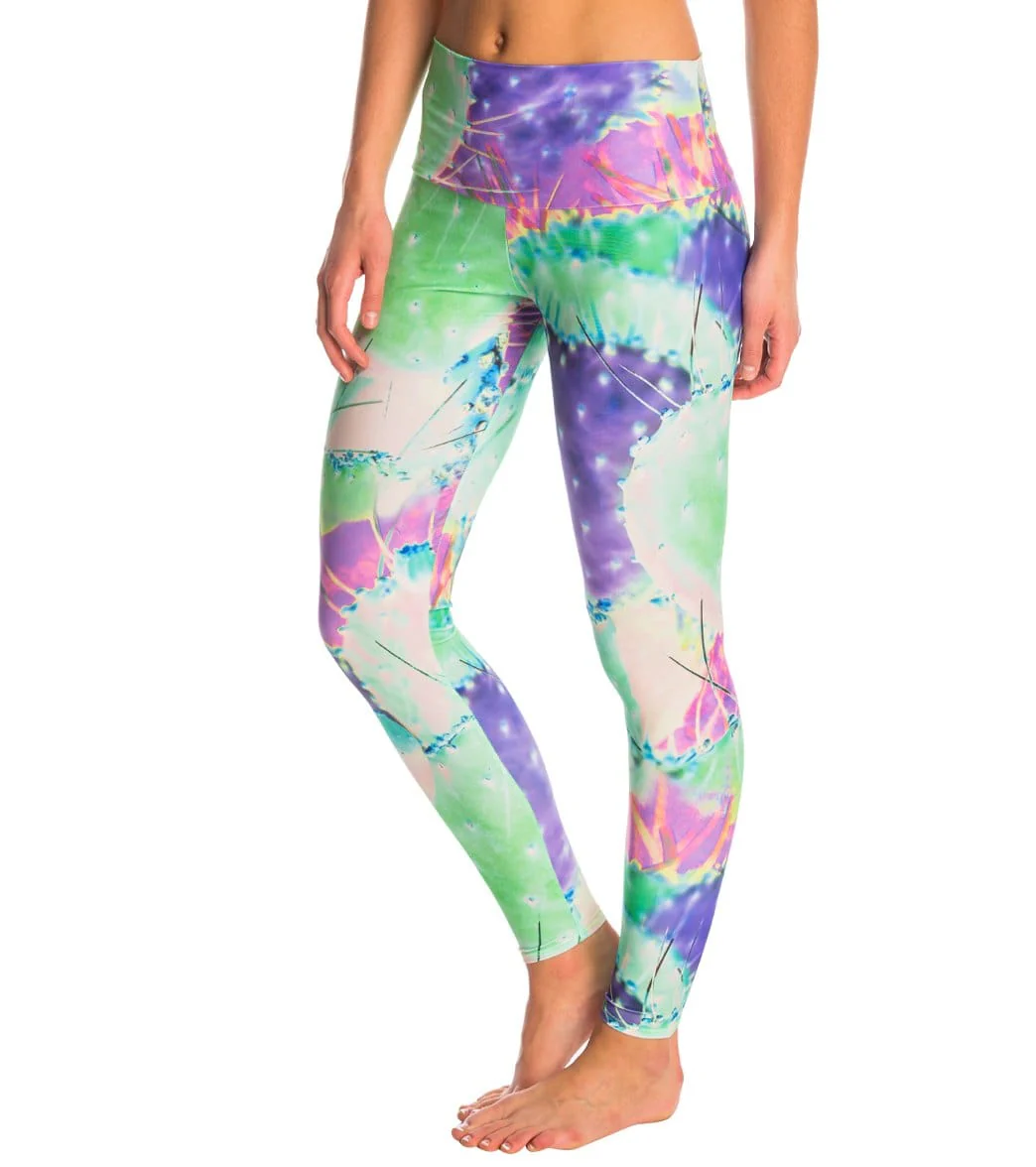 Onzie High Waisted Yoga Leggings Agave