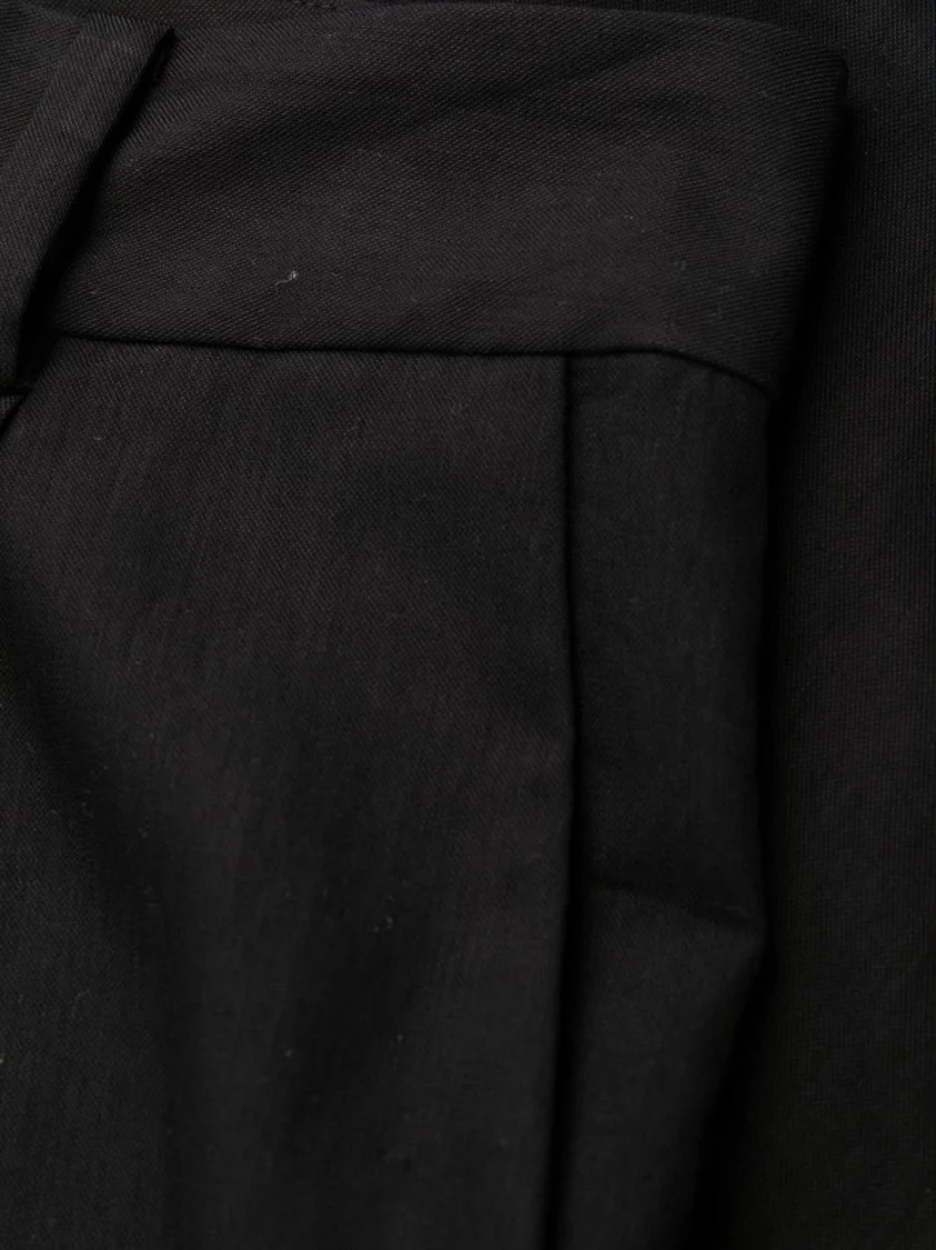 Drapey Suiting Wide Leg Pant