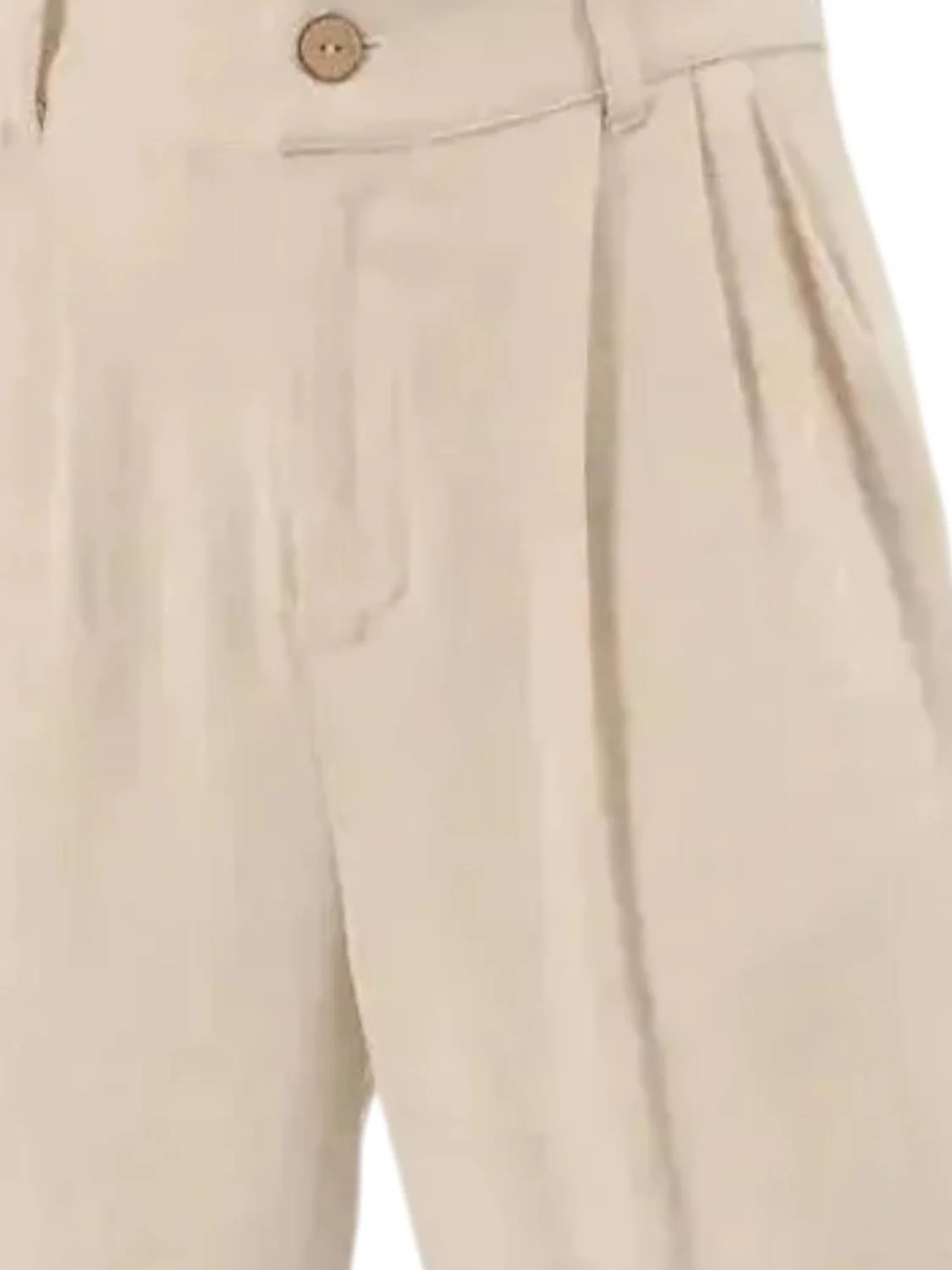 Margo High Waist Trouser In Oak