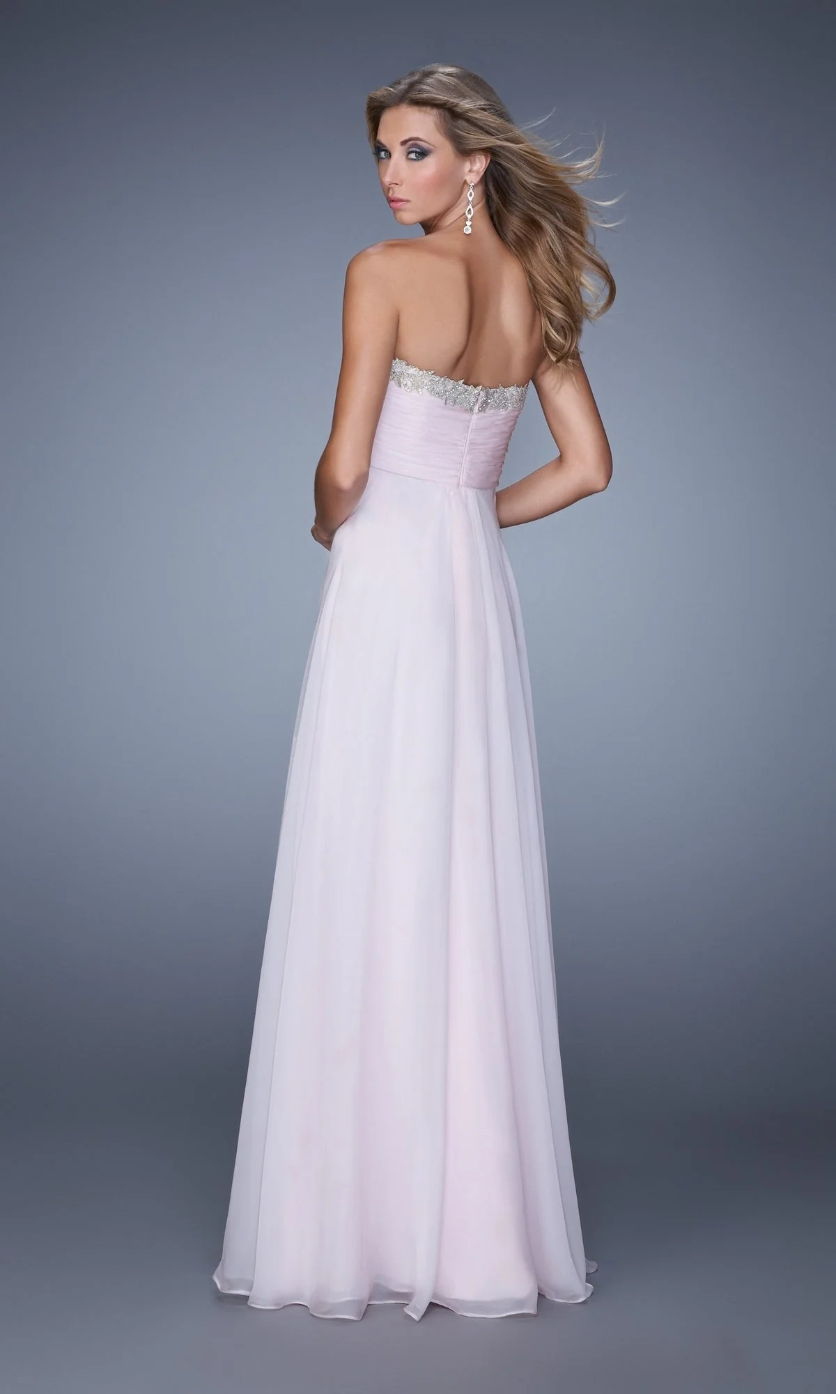 Long Formal La Femme Dress 21374