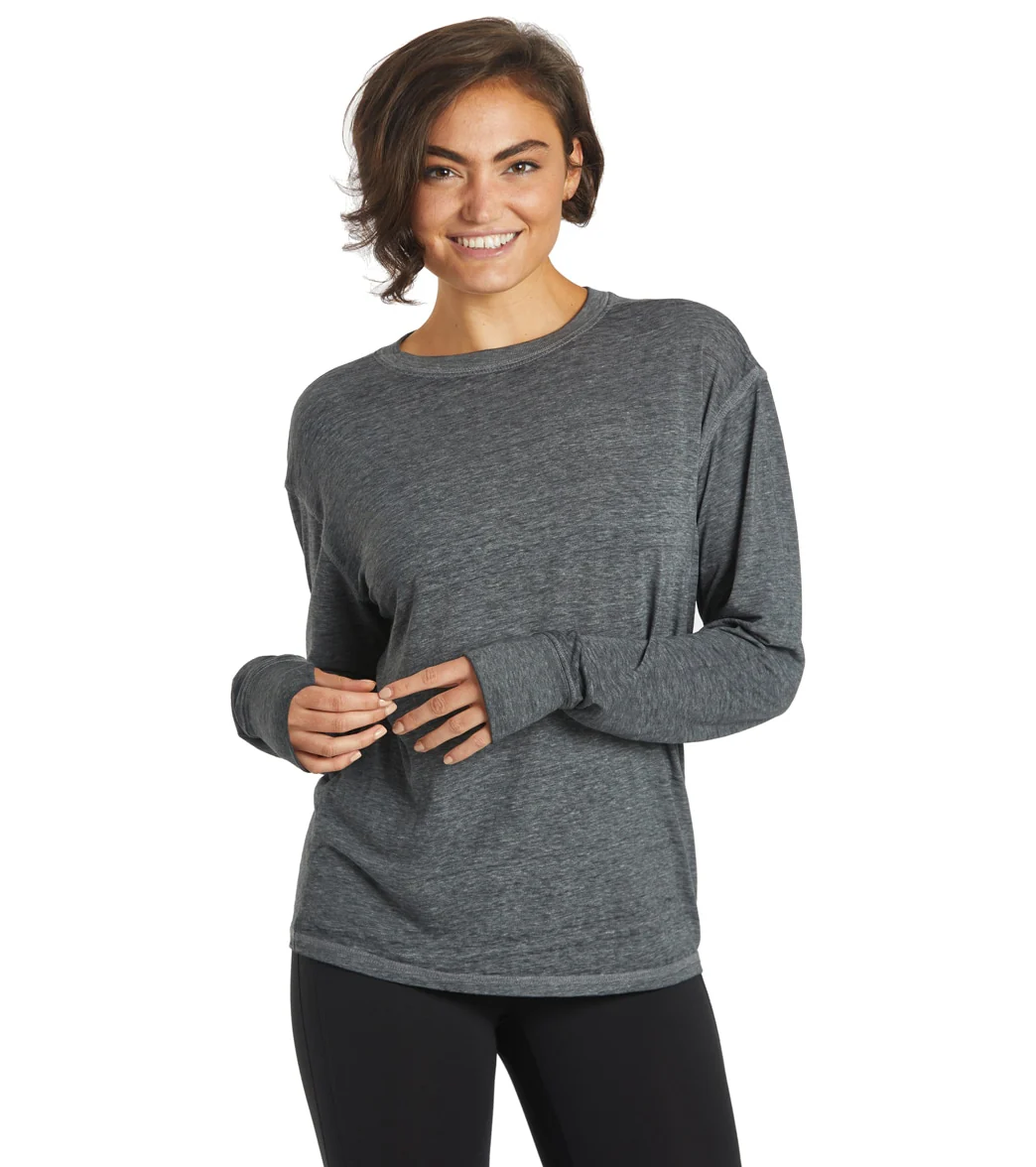 Free People Keep Rolling Long Sleeve Top