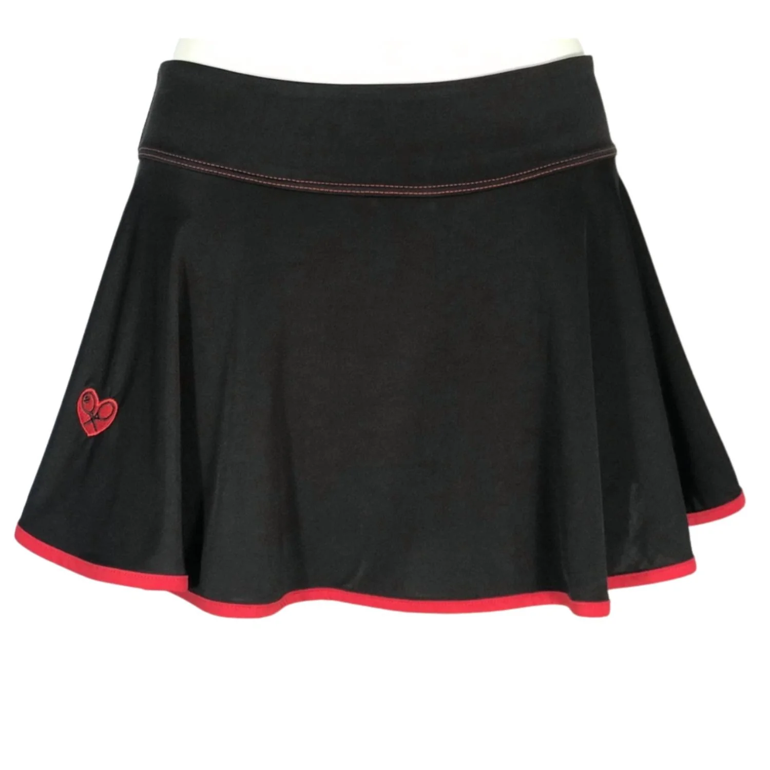 Women's Limited Skirt In Black/red