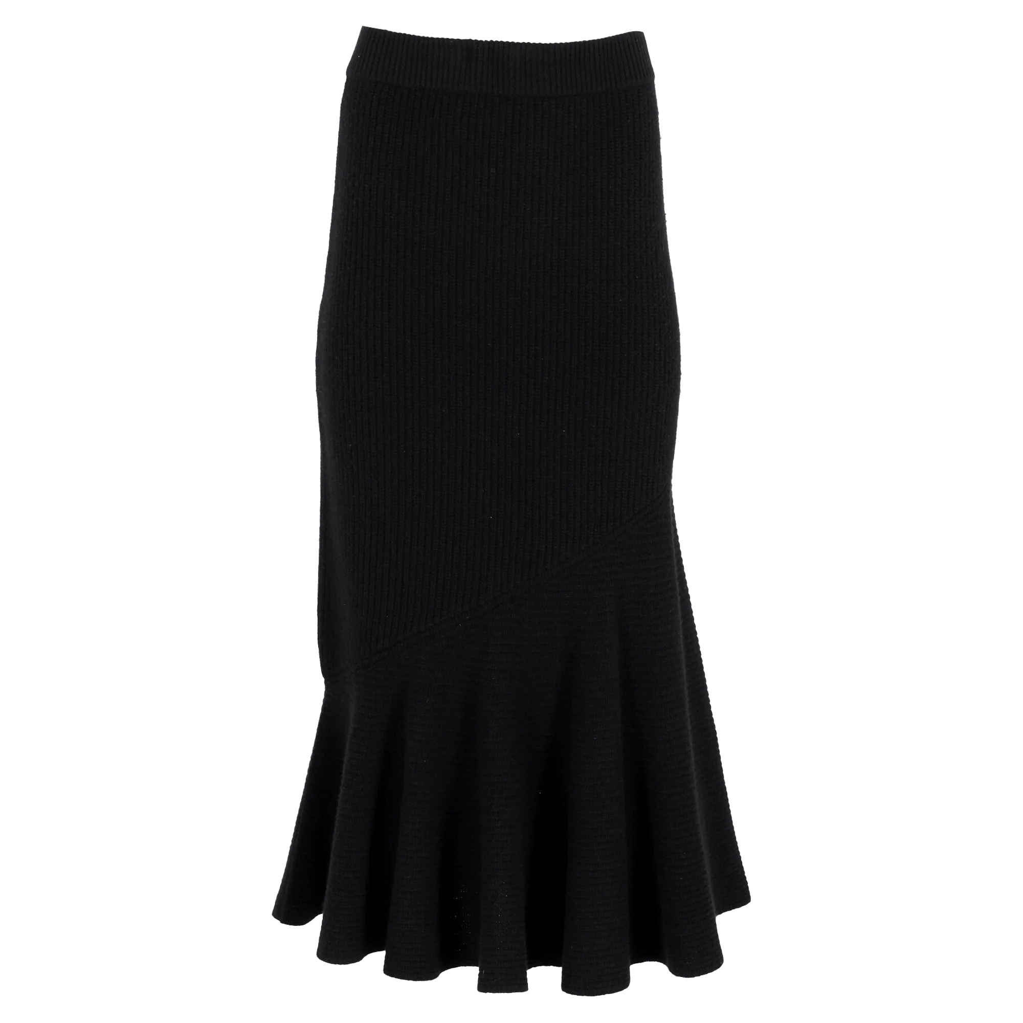 Altuzarra Foreseti Maxi Skirt In Black Cashmere