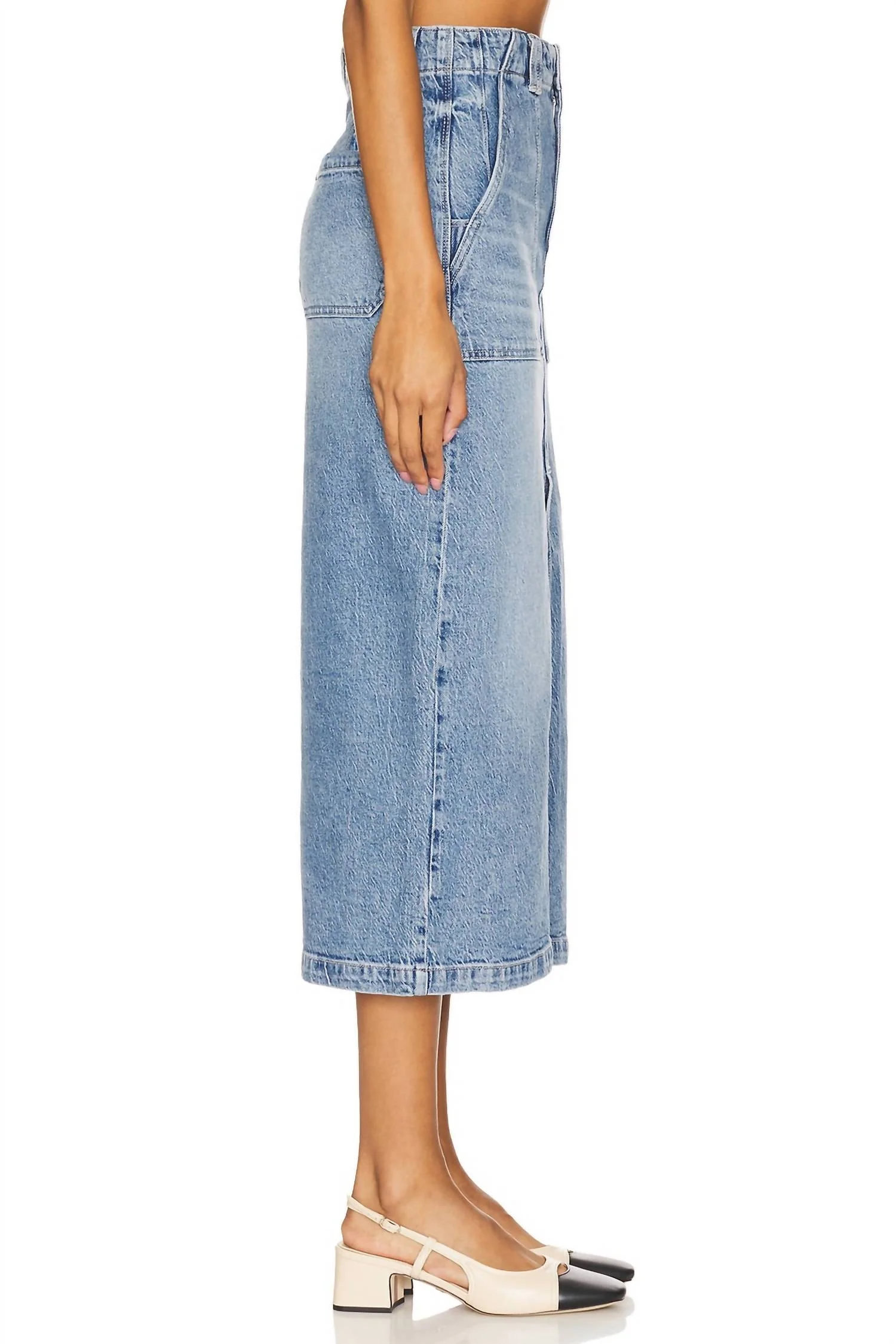 Sammie High Rise Utility Skirt In Wiltern