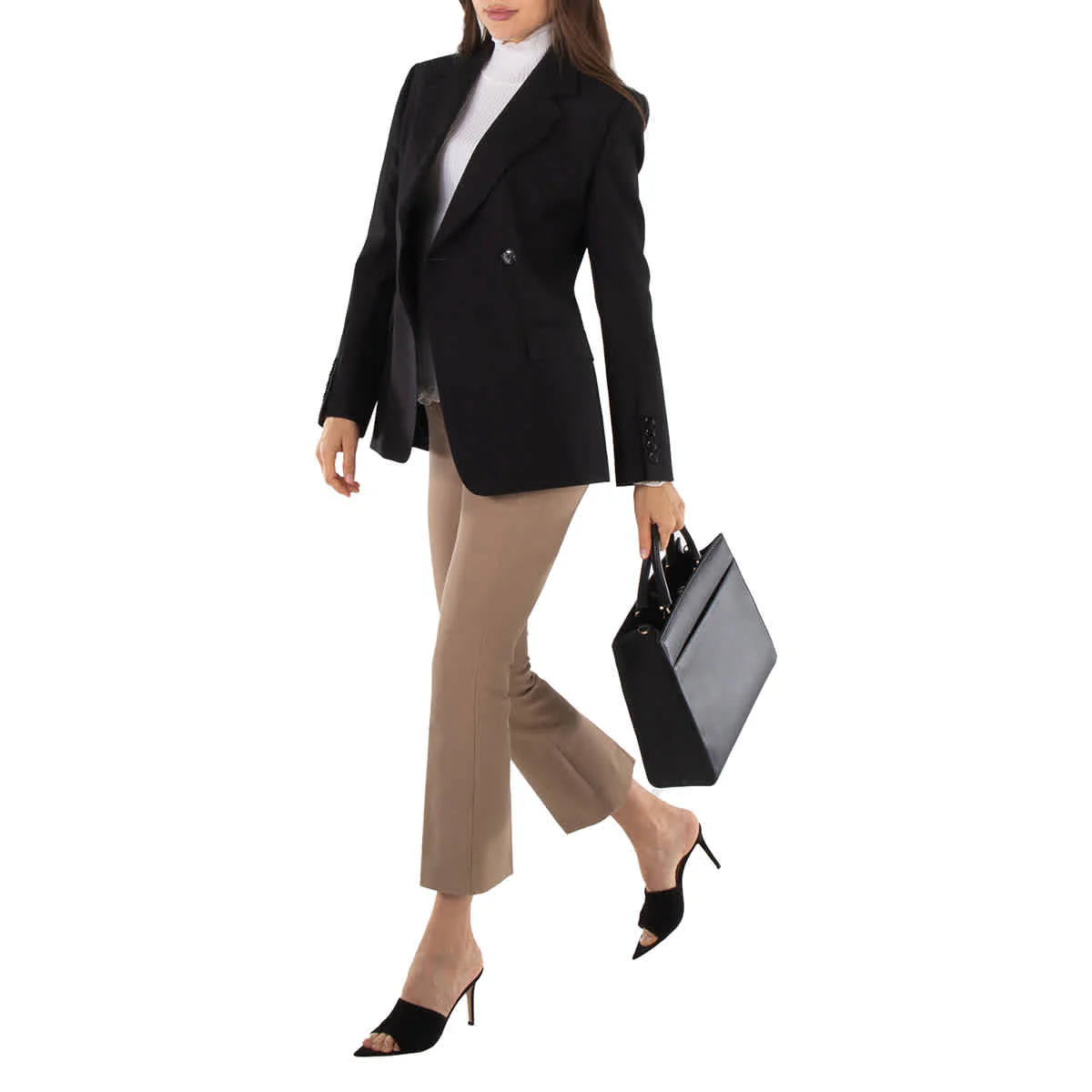 Burberry Claudete Woolsingle Breasted Blazer