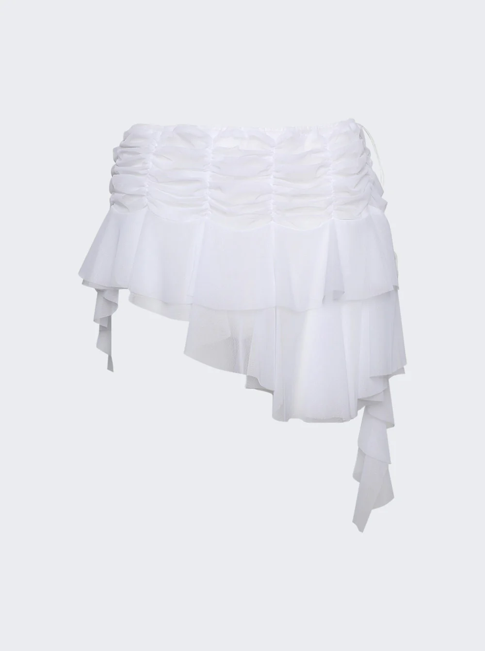 Micro Ruched Skirt