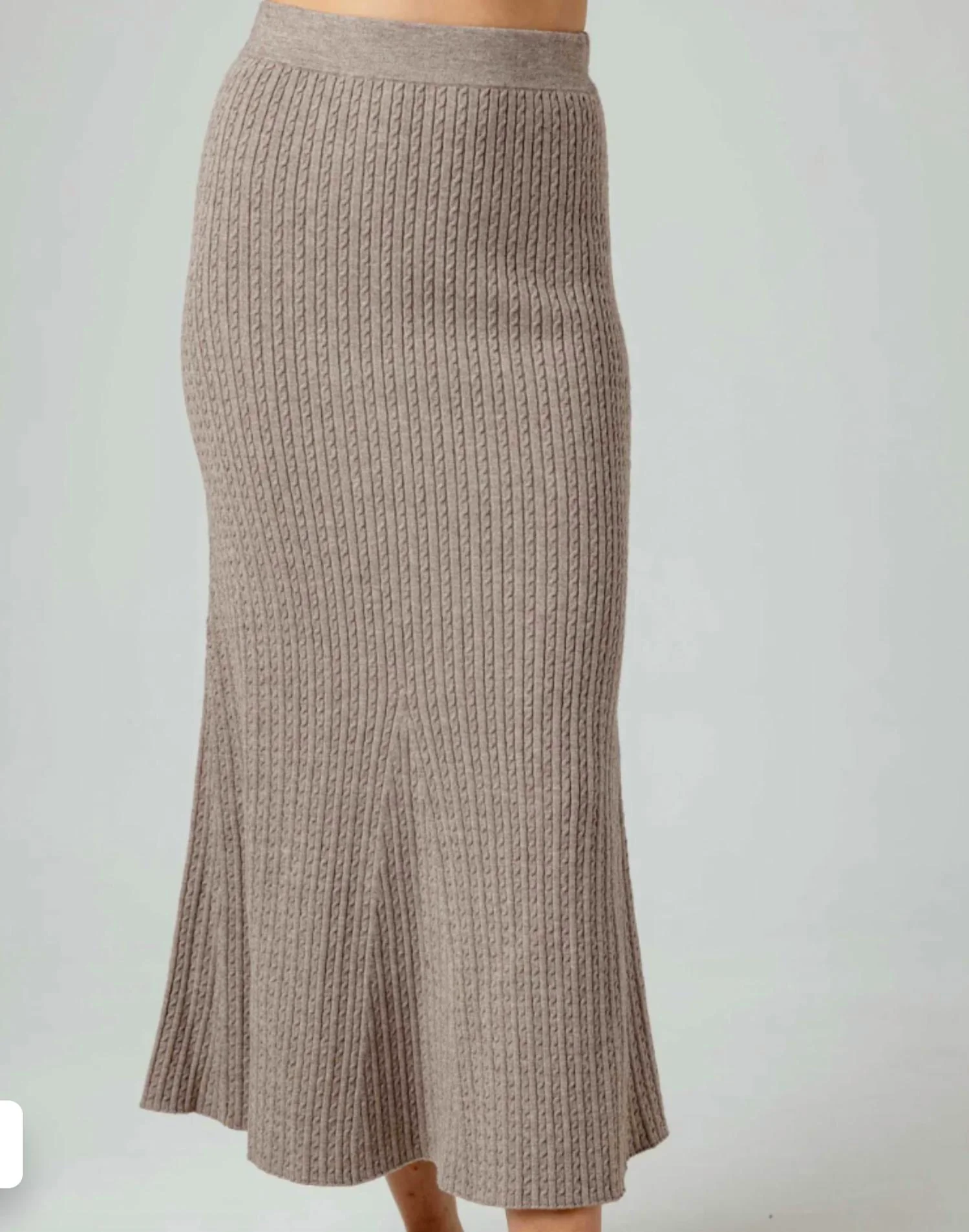 Rosalind Skirt In Chestnut