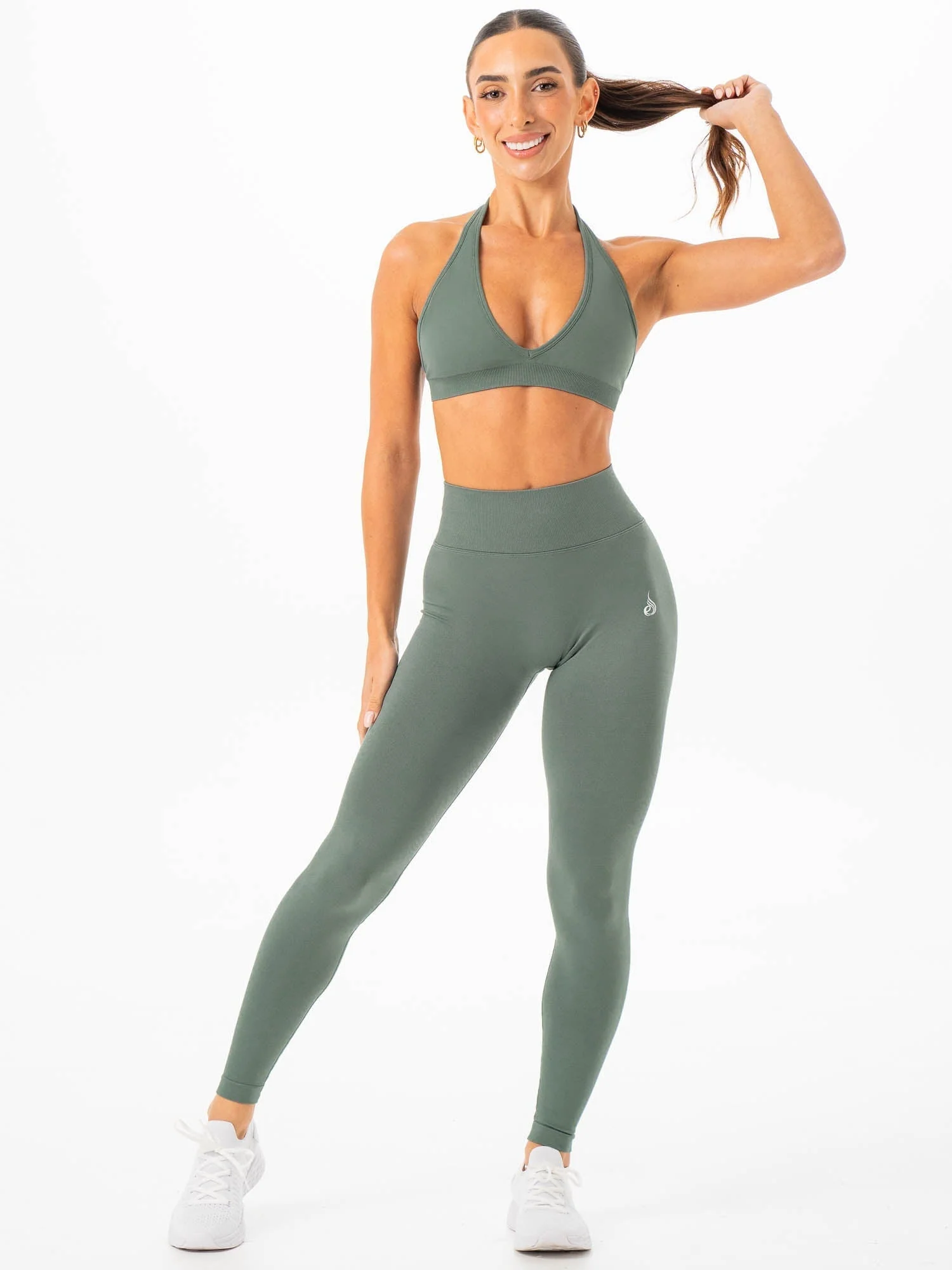 Sculpt Seamless Leggings - Forest