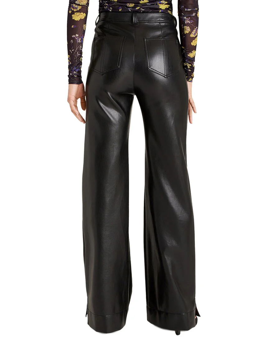 Cinq à Sept Vegan Leather Long Benji Pant