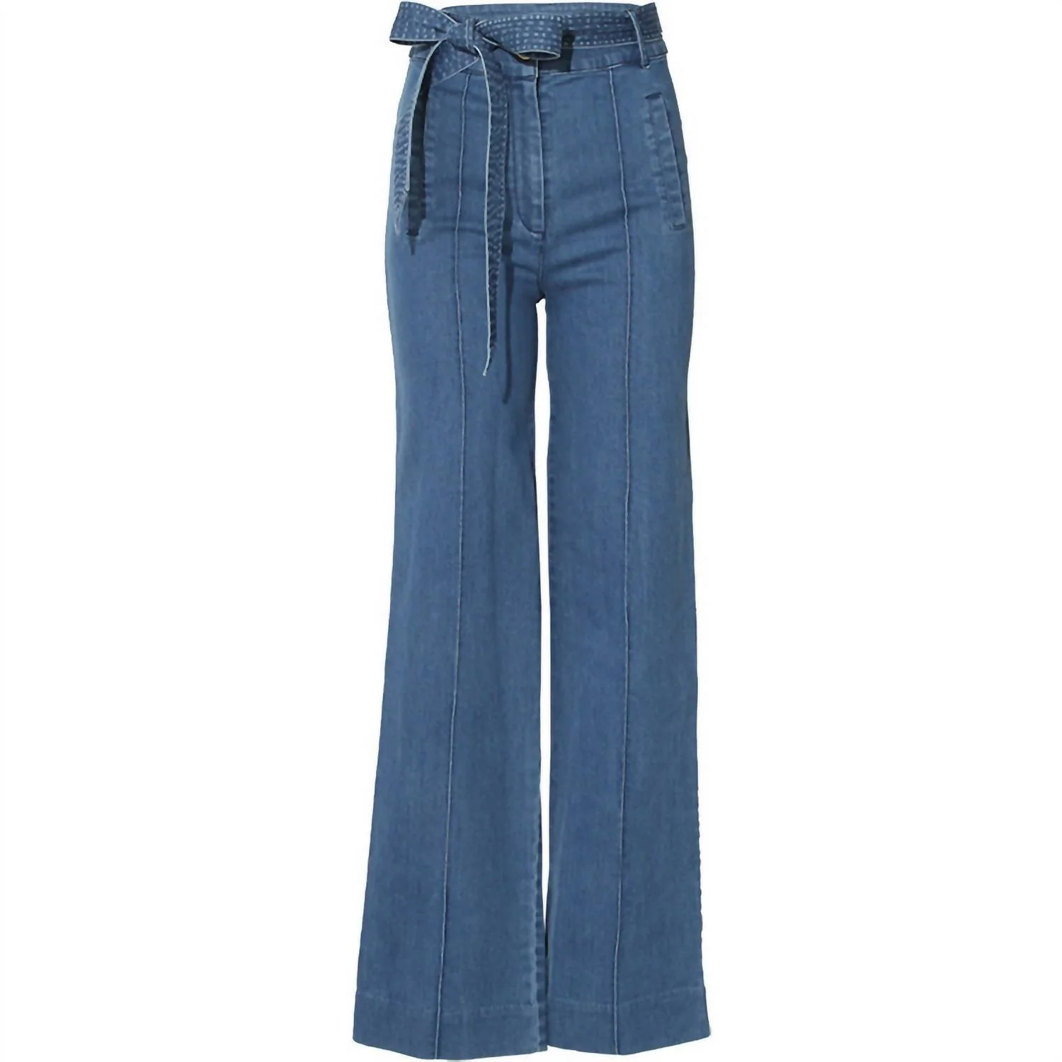 Luca Trouser Pants In Blue