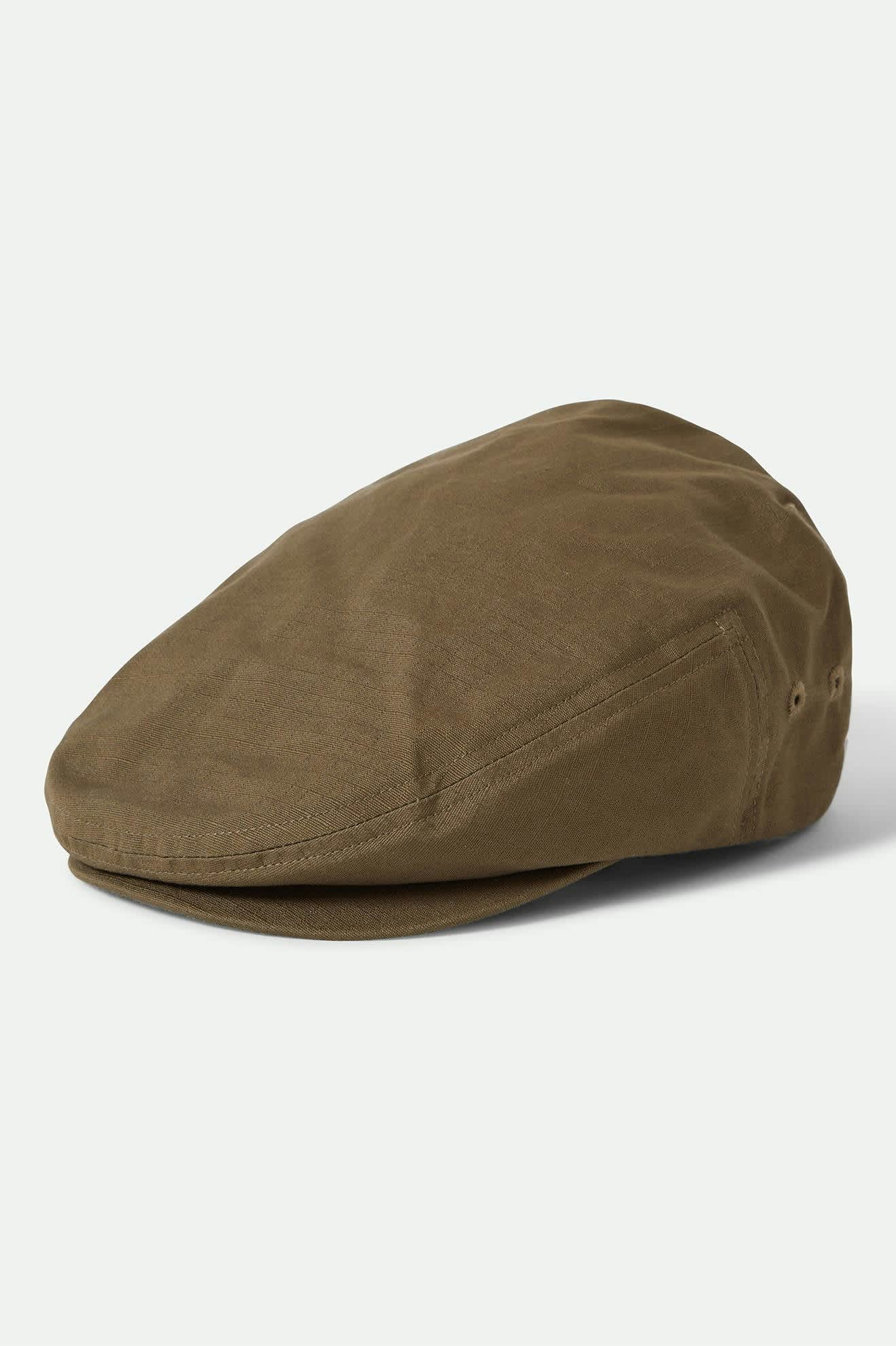 Hooligan Lightweight Flat Cap - Ivy Green Ripstop