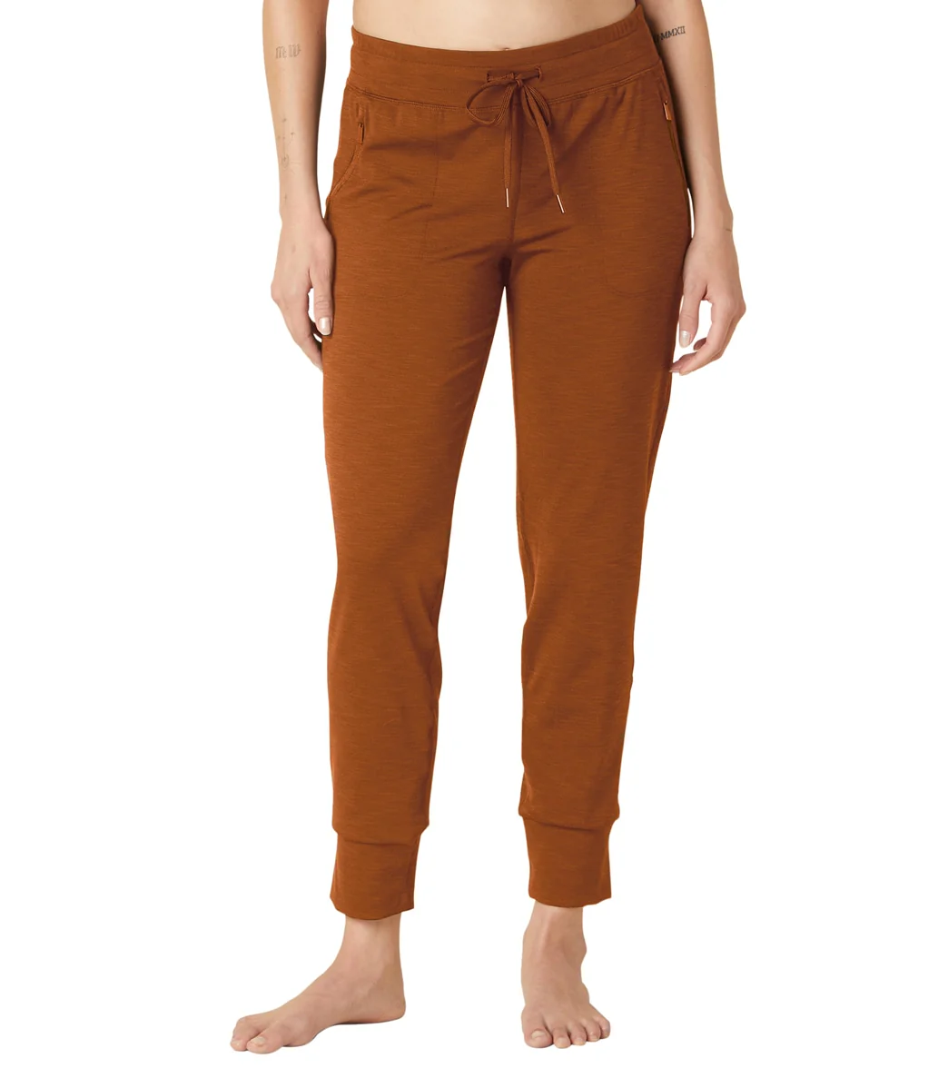 Beyond Yoga Heather Rib Street Jogger