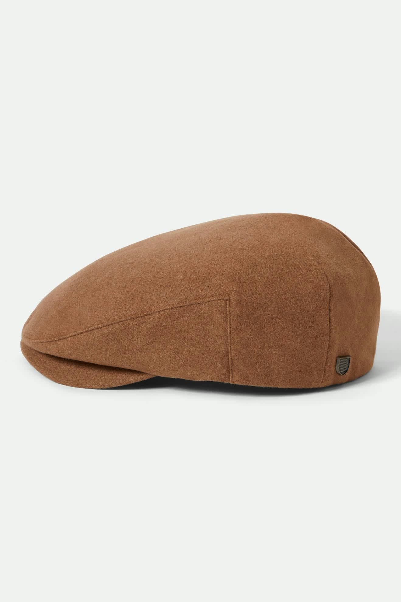 Hooligan Flat Cap - Camel Melton Wool