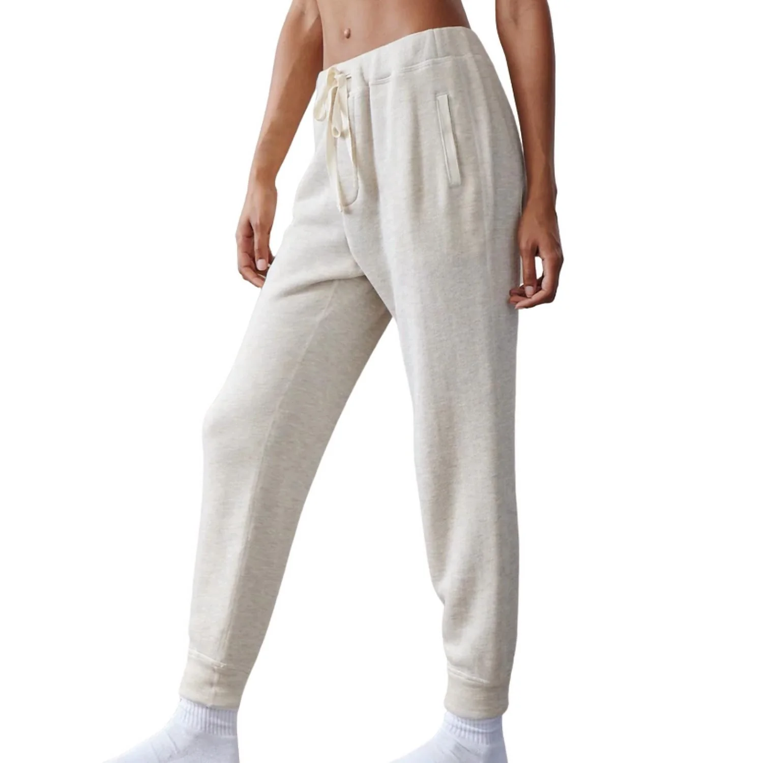 Women's Halsey Easy Sweatpant In Heather Oat