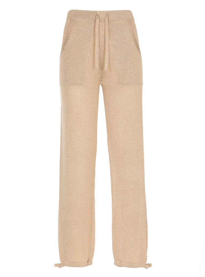Golden Viscose Pants