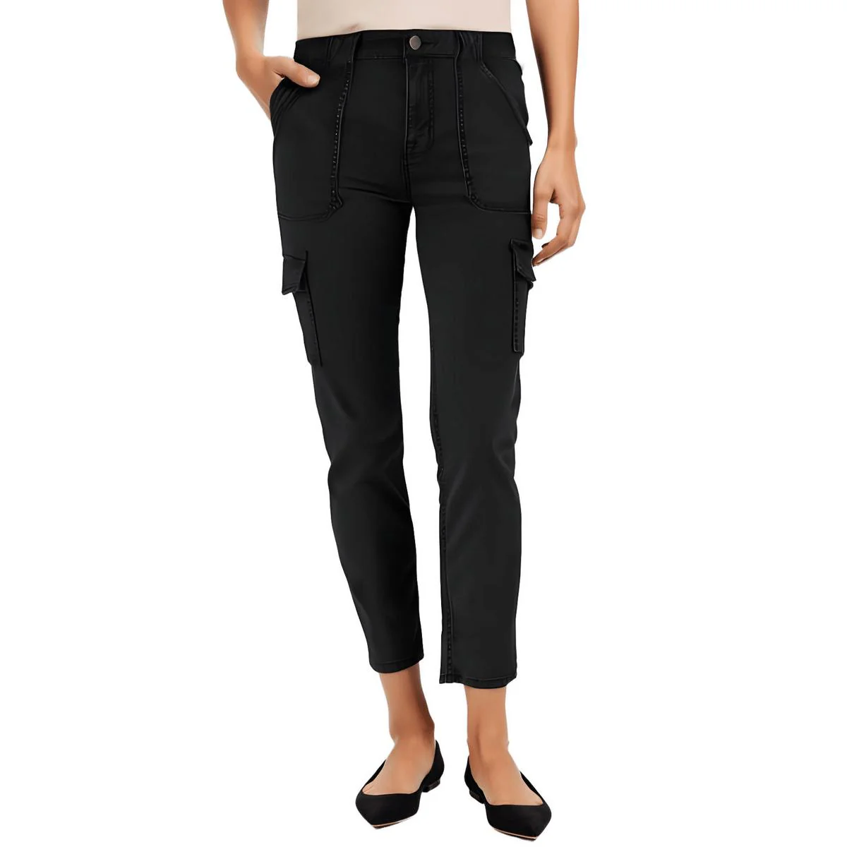 Womens Pockets Casual Cargo Pants
