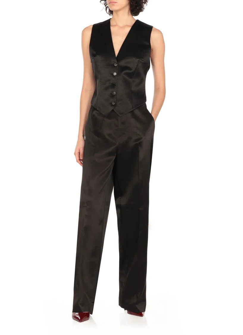 Black Palazzo Pantrs