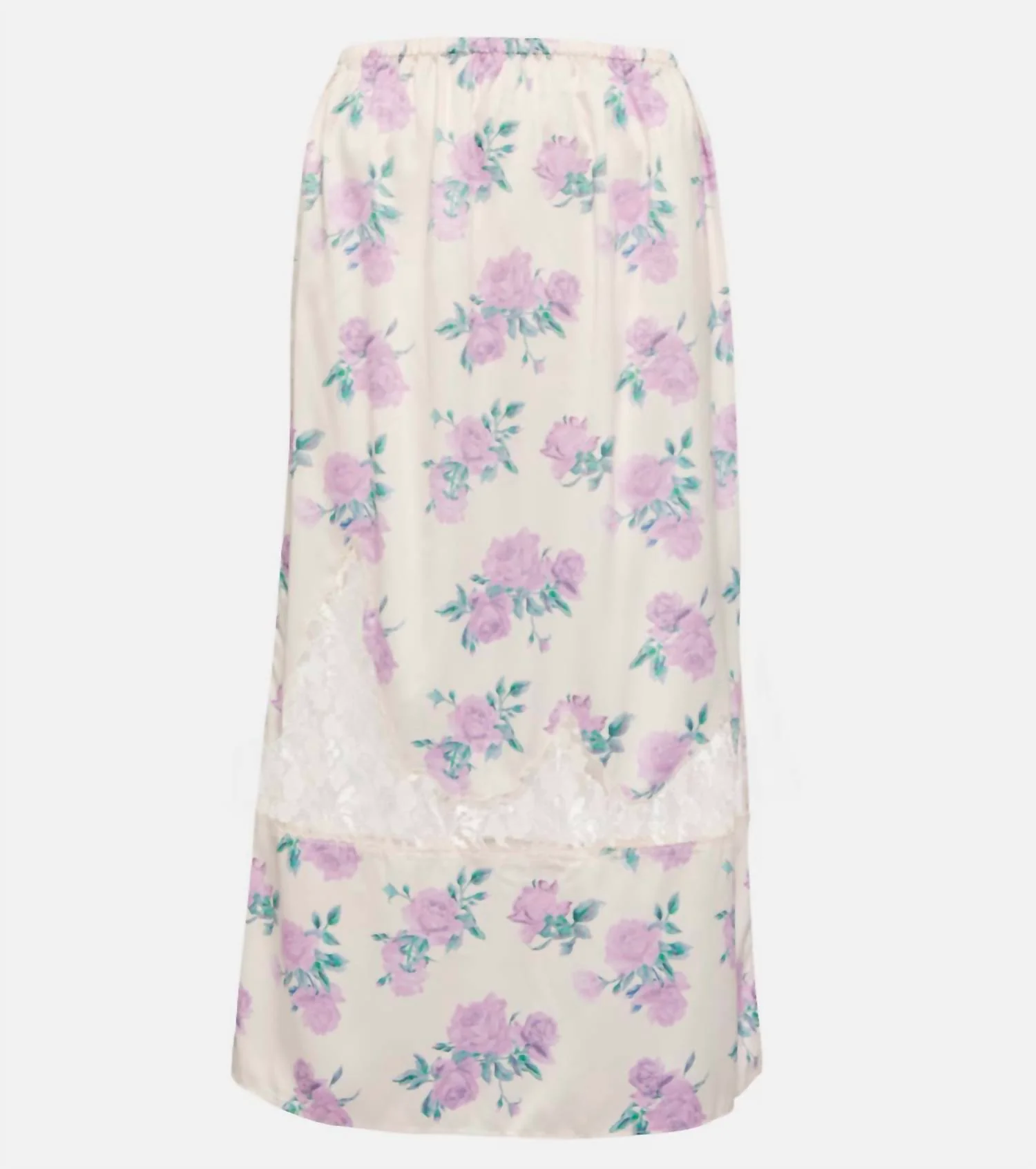 Fayette Skirt In Mauve Rose