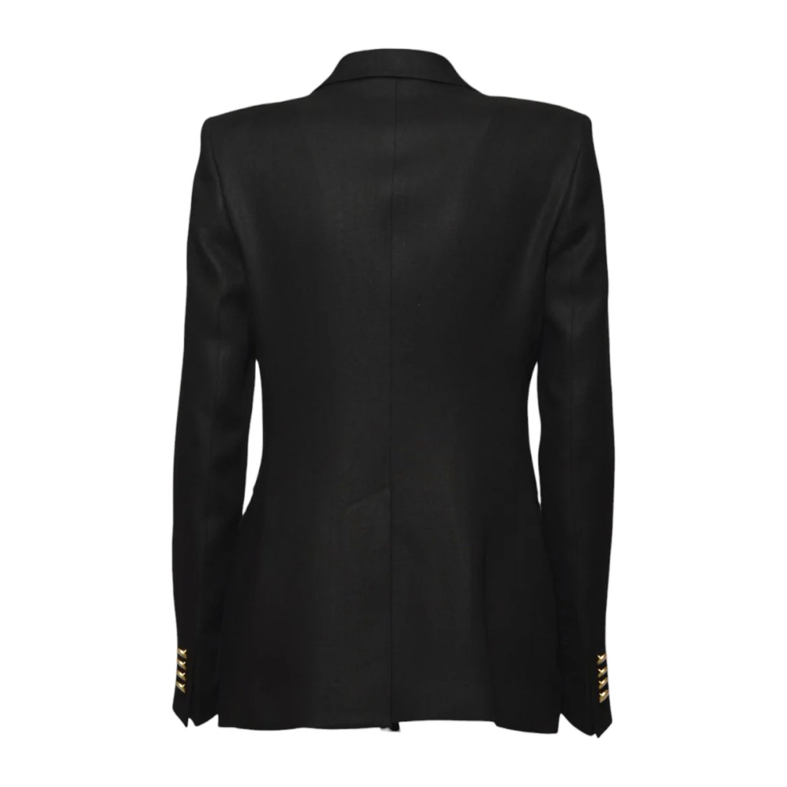 Honey Jacket In Black Linen Twill