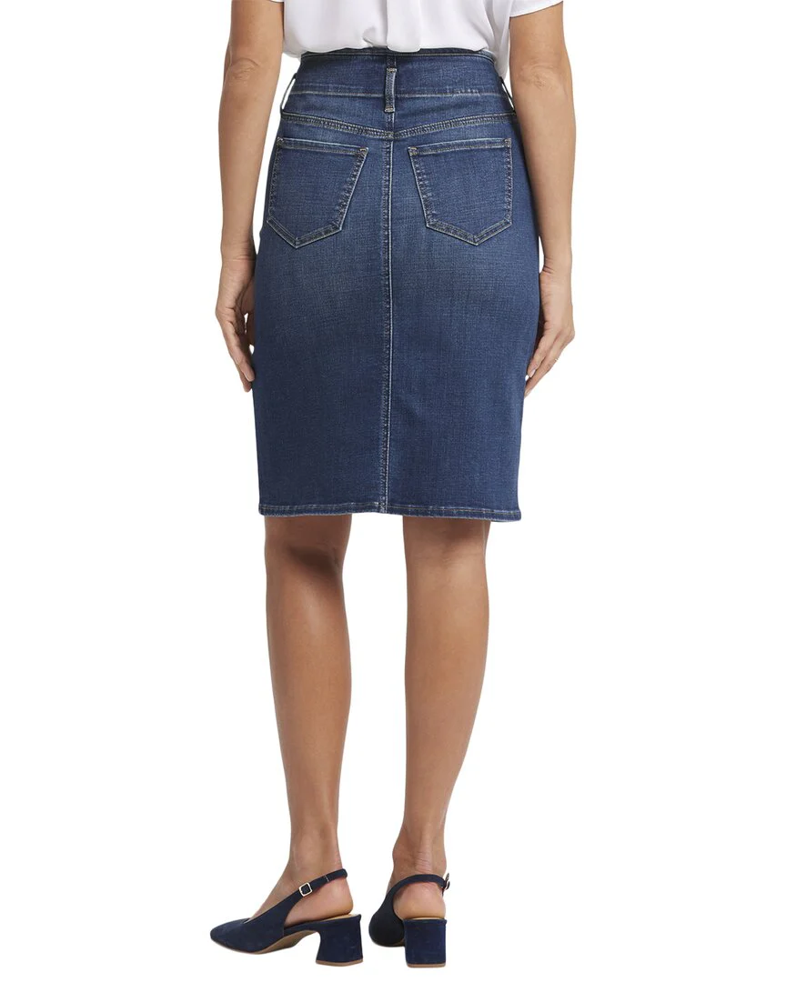 NYDJ High-Rise Skirt Hollywood Waistband Skirt