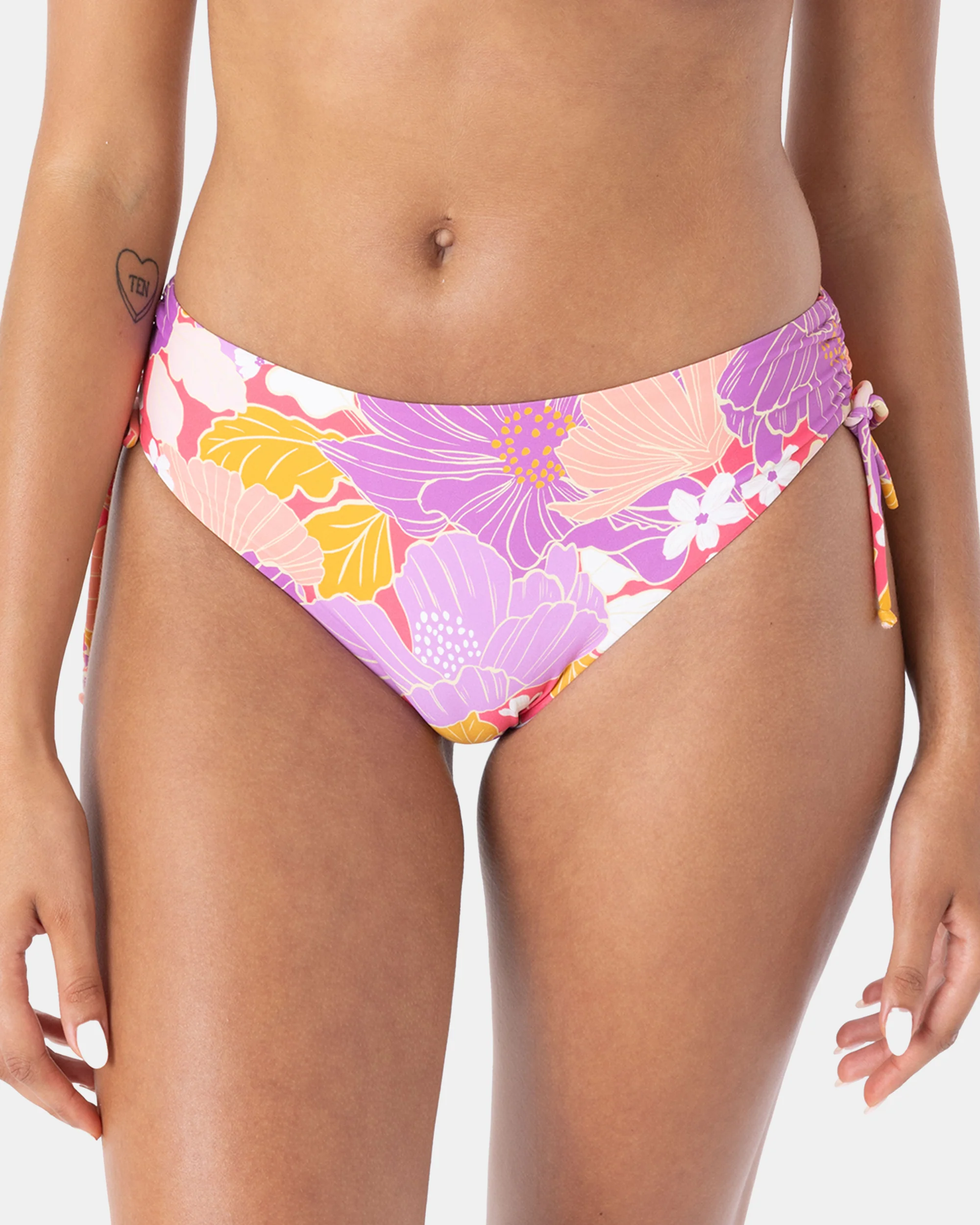 Bell Bottom Blooms Hipster Lace Full Bikini Bottom