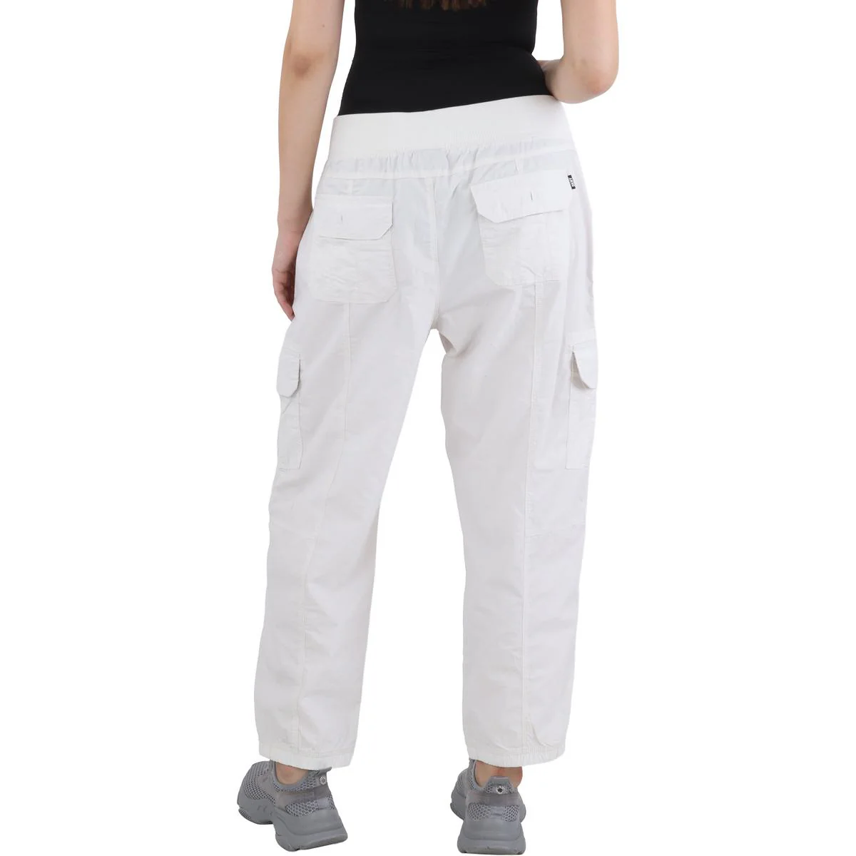Womens Deep Pocket Cotton Cargo Pants