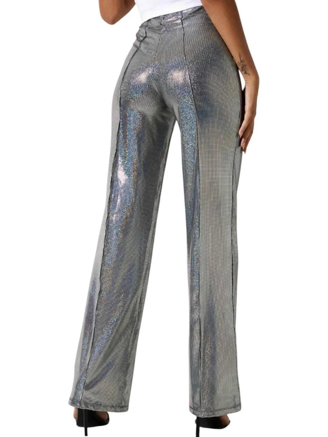 Pista Trouser In Silver