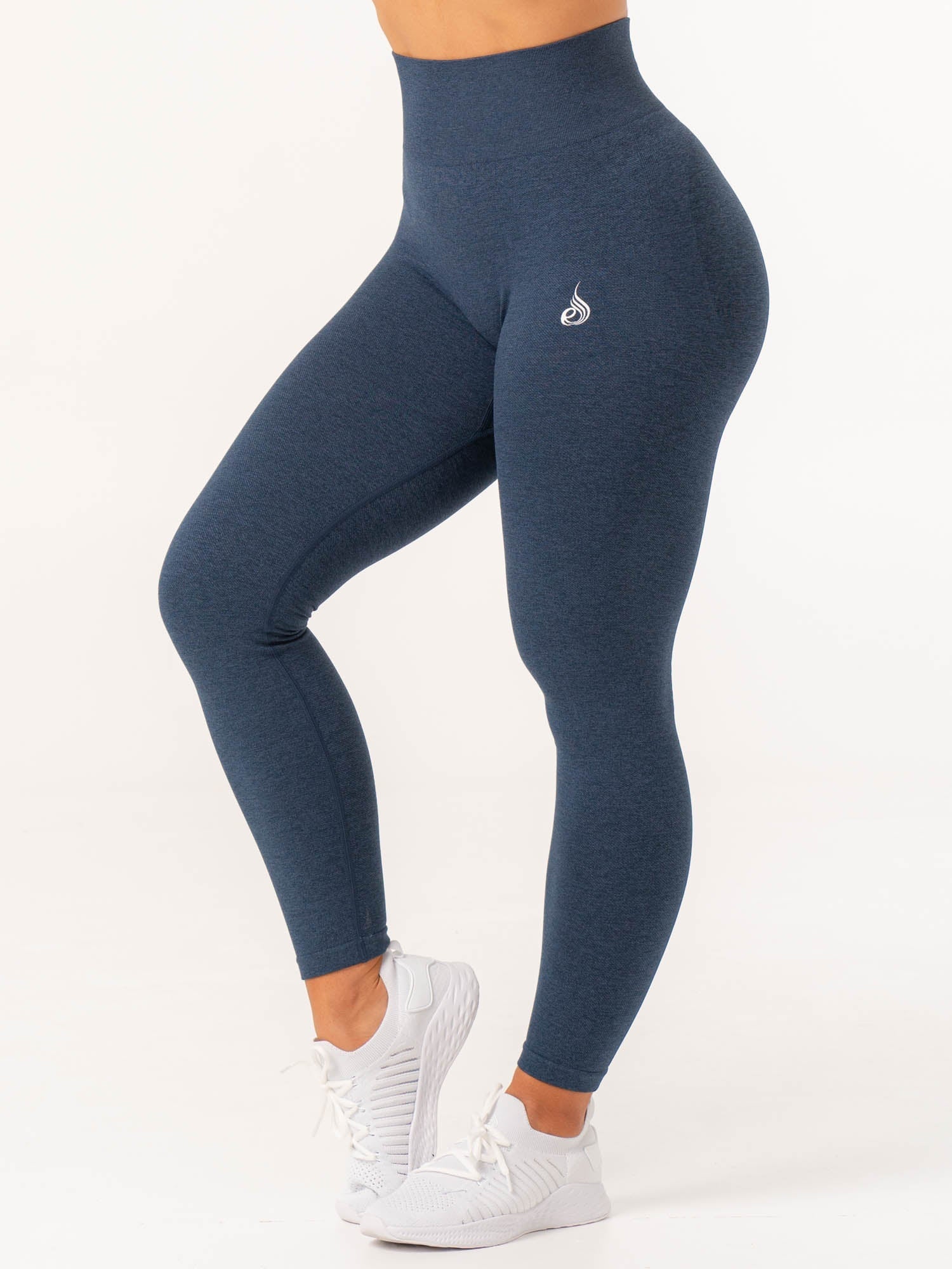 Contour Seamless Leggings - Navy Marl