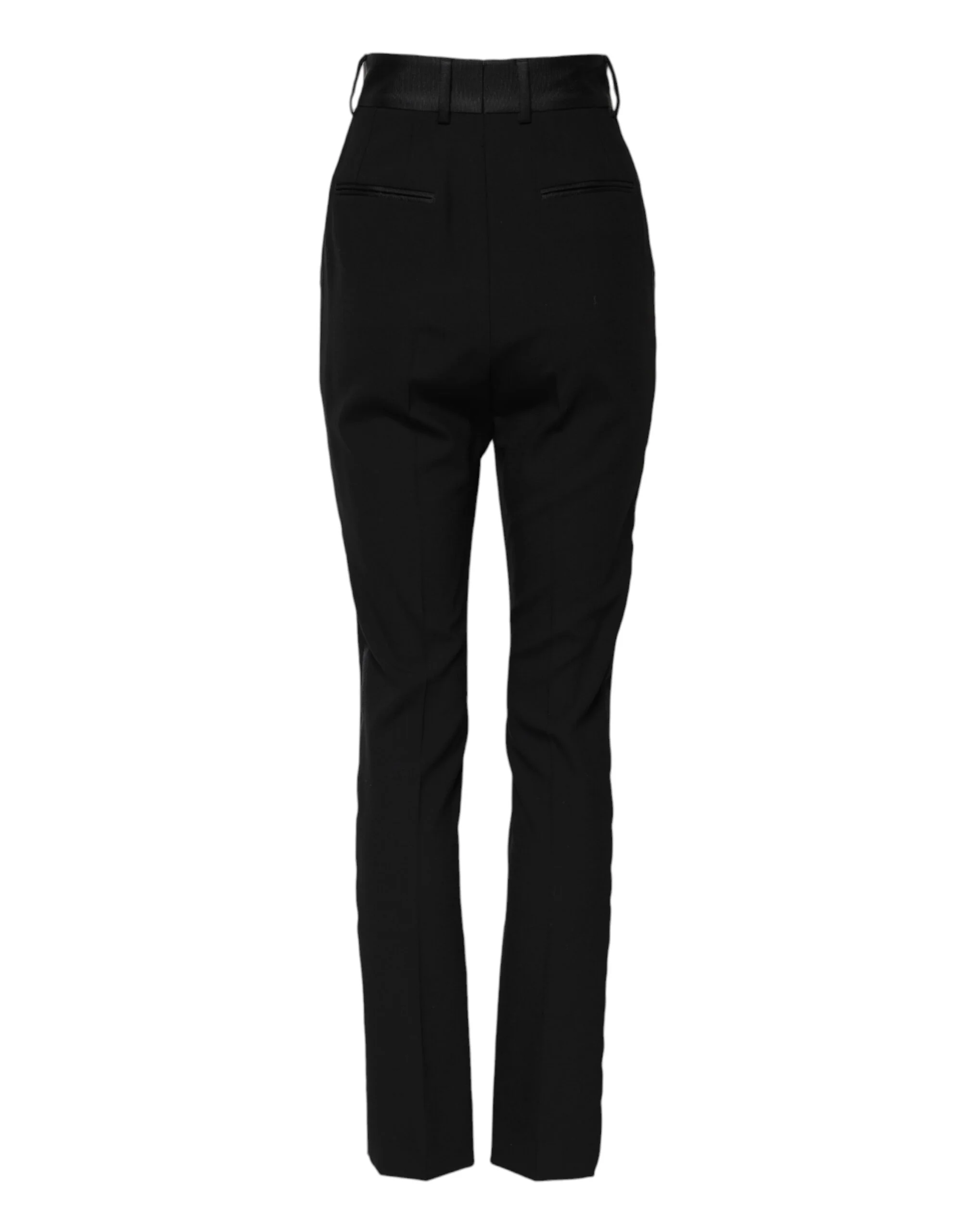 Dolce & Gabbana Wool High Waist Skinny Women's Pants