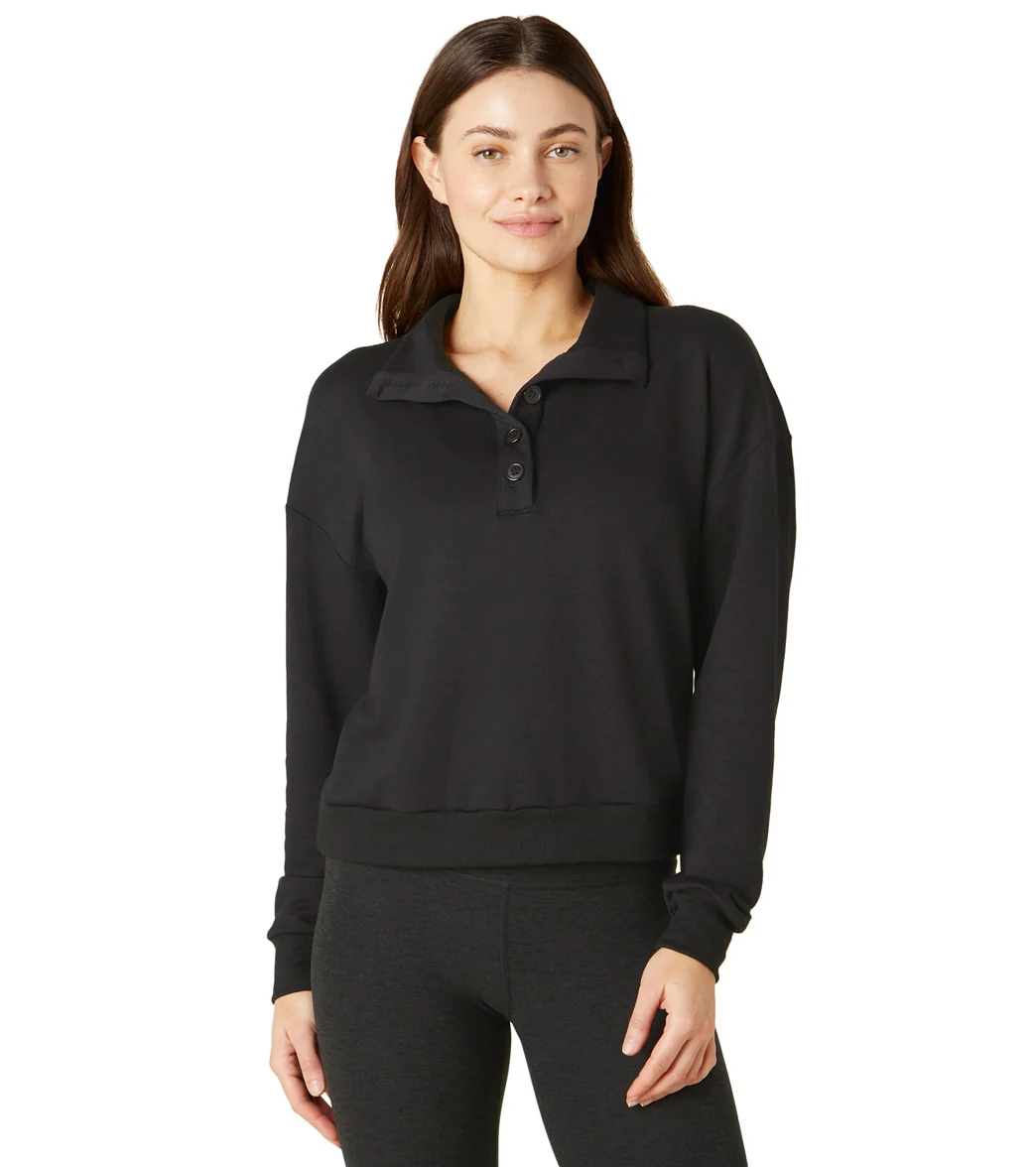 Beyond Yoga East Coast Button Pullover
