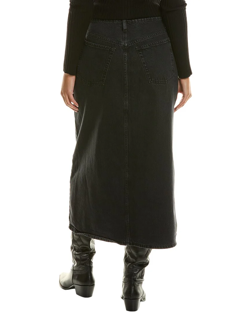 FRAME Denim The Angled Seam Midaxi Skirt