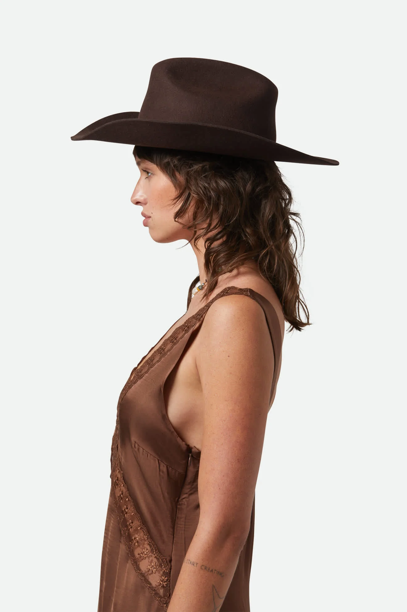 Laredo Cowboy Hat - Dark Brown