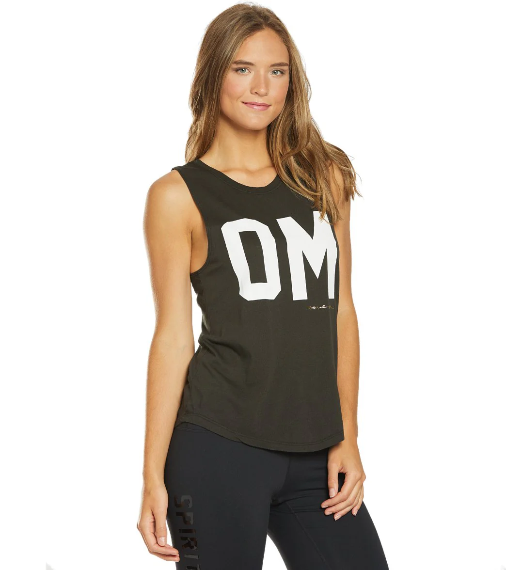 Spiritual Gangster Om Muscle Yoga Tank