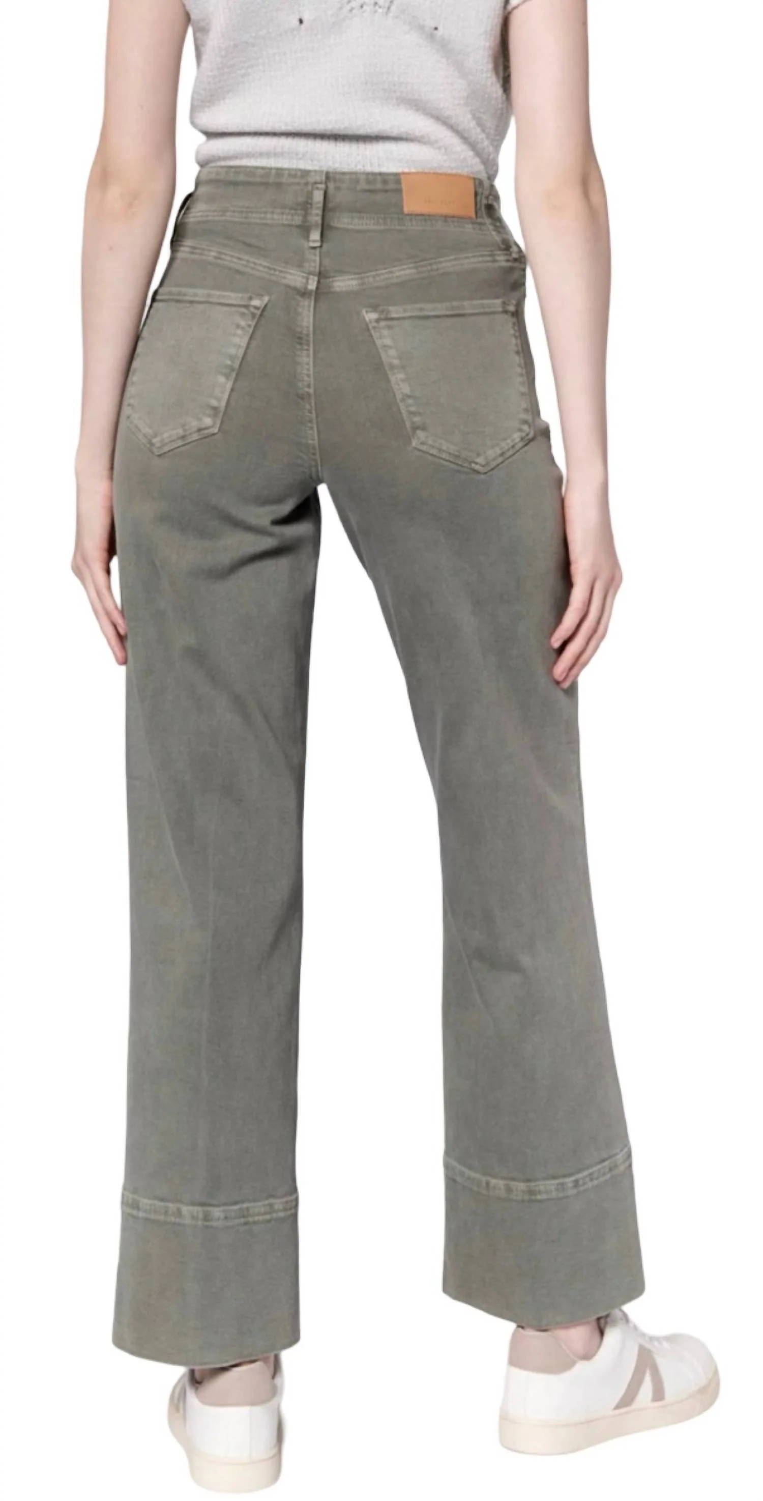 Holly High Rise Jeans In Vetiveer