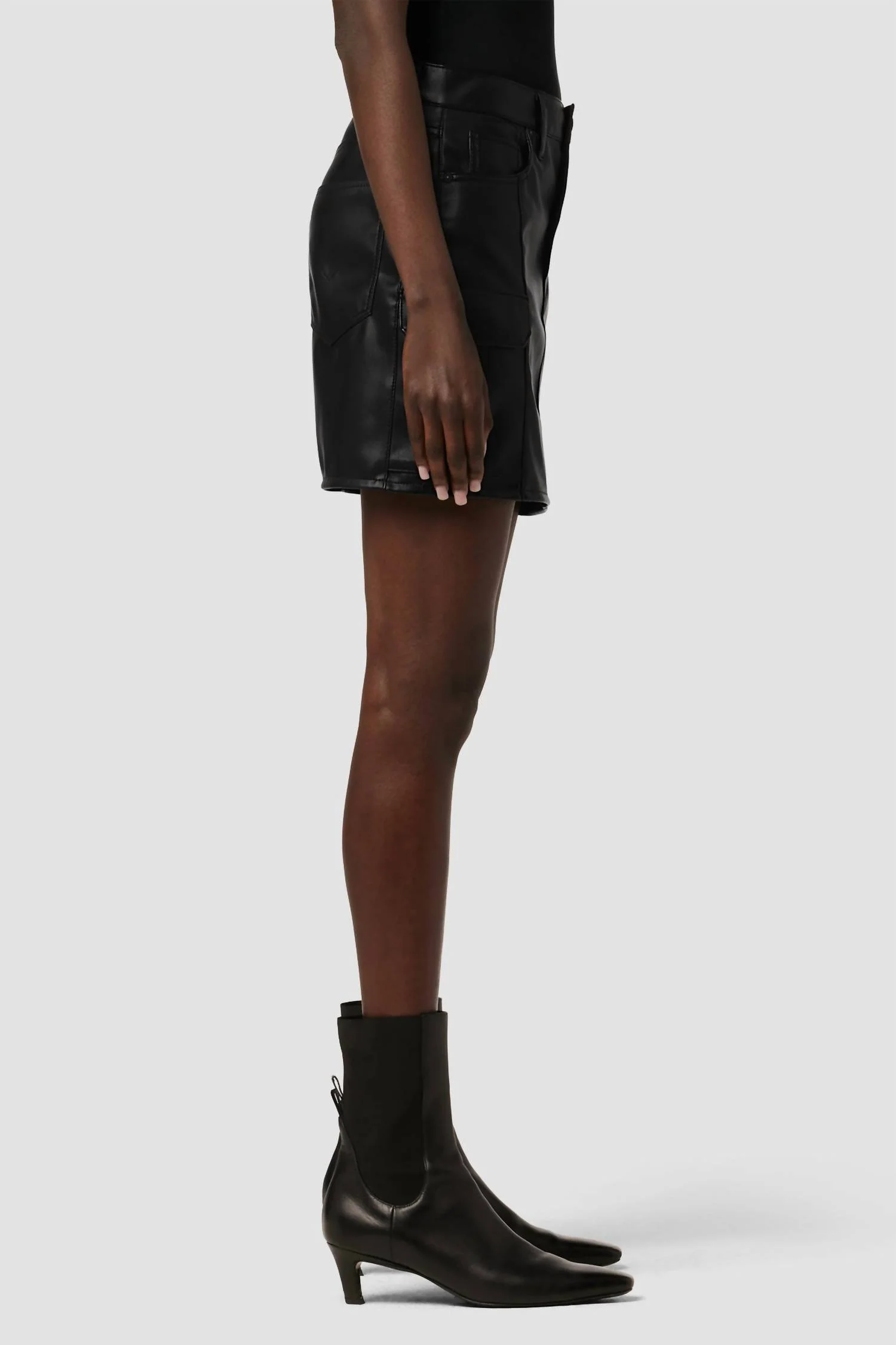 Cargo Viper Mini Skirt In Black