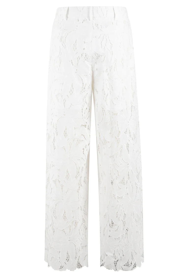 Lace Culotte Pants