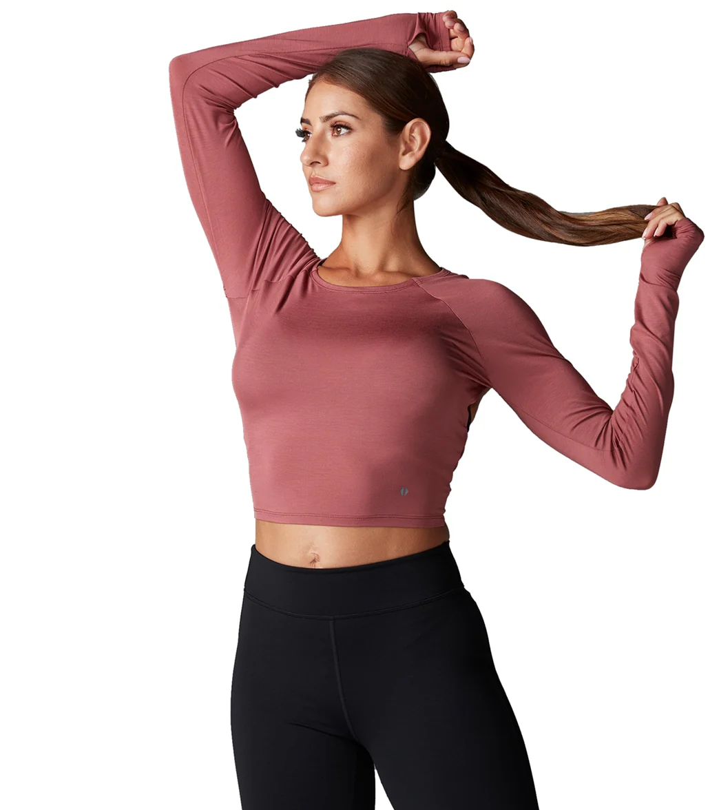 Tavi Favorite Long Sleeve Crop Tee