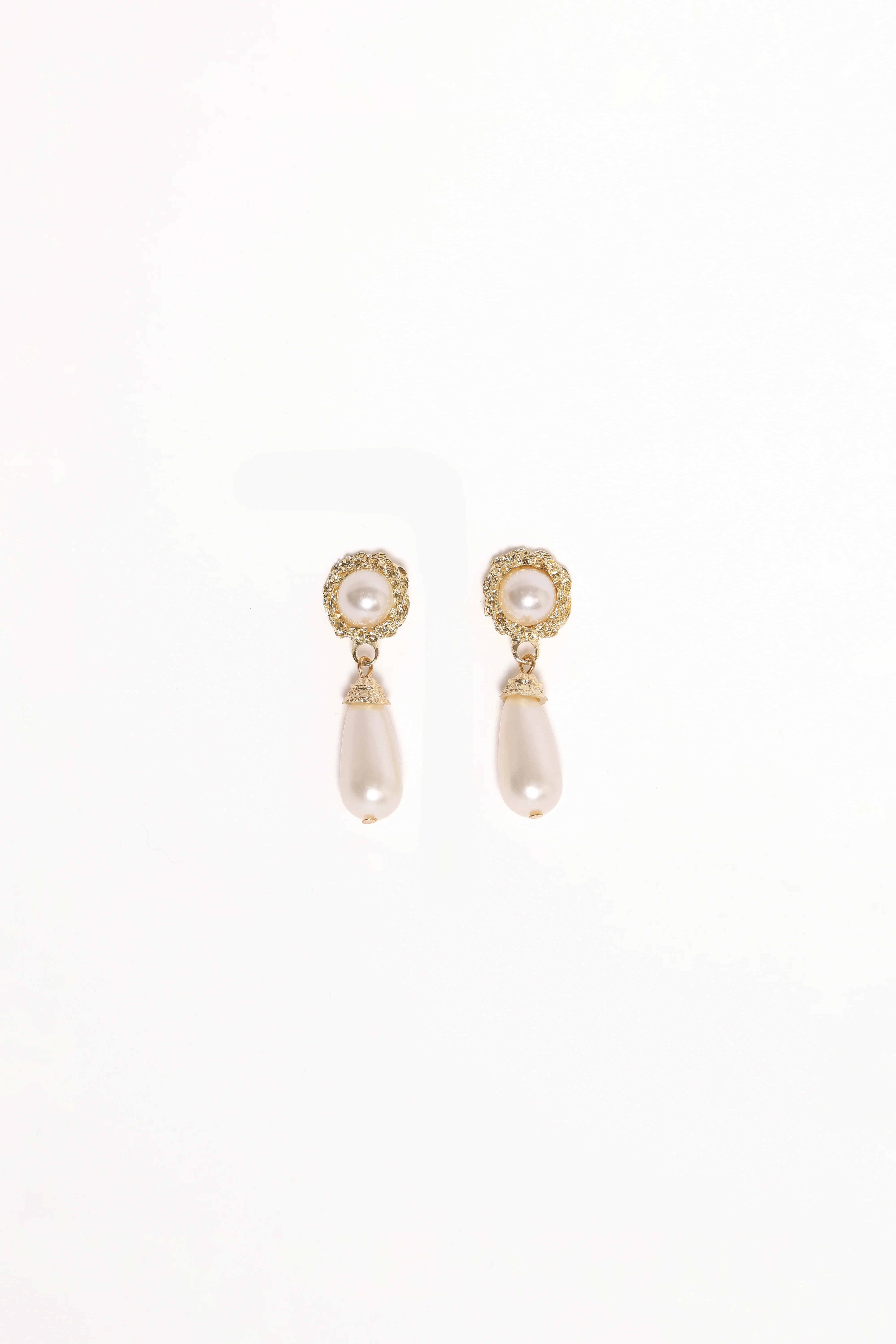 Estelle Earrings - Gold/Pearl