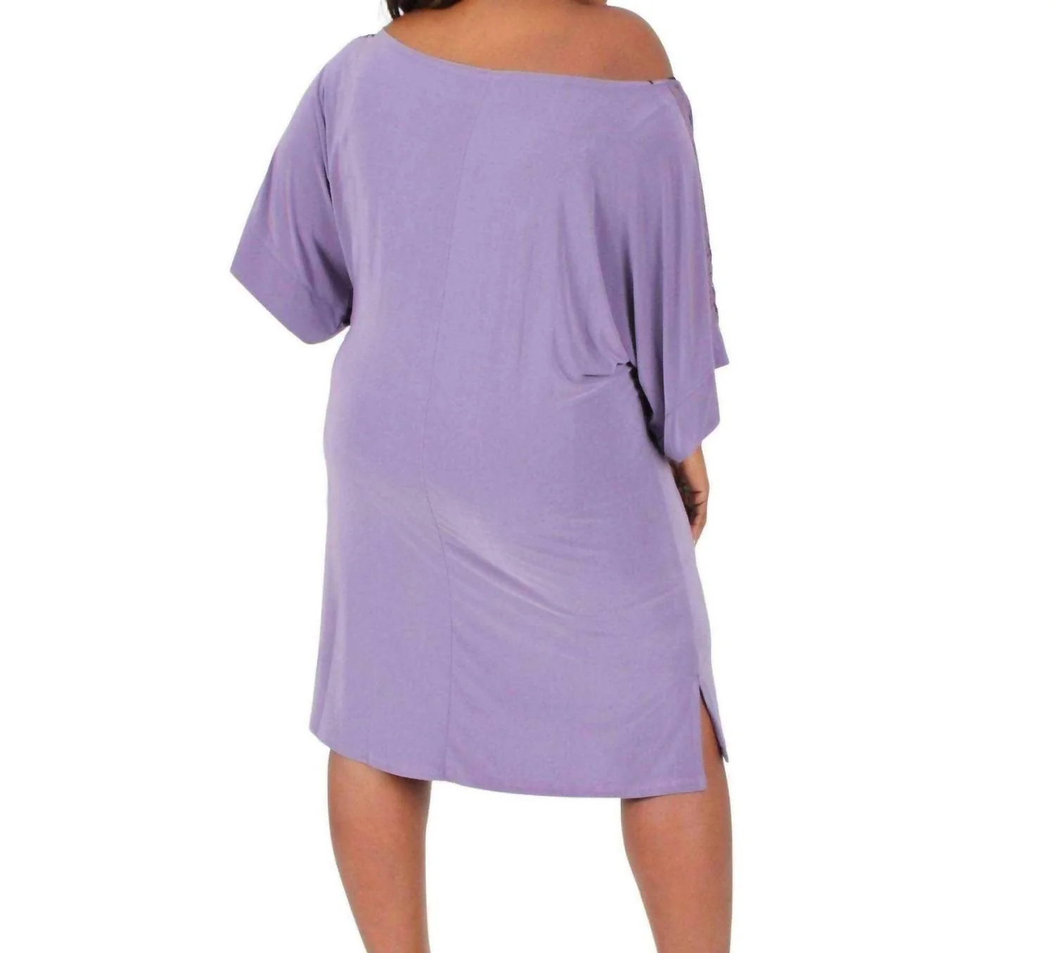 Cooling Kimono Pajama Gown In Berry