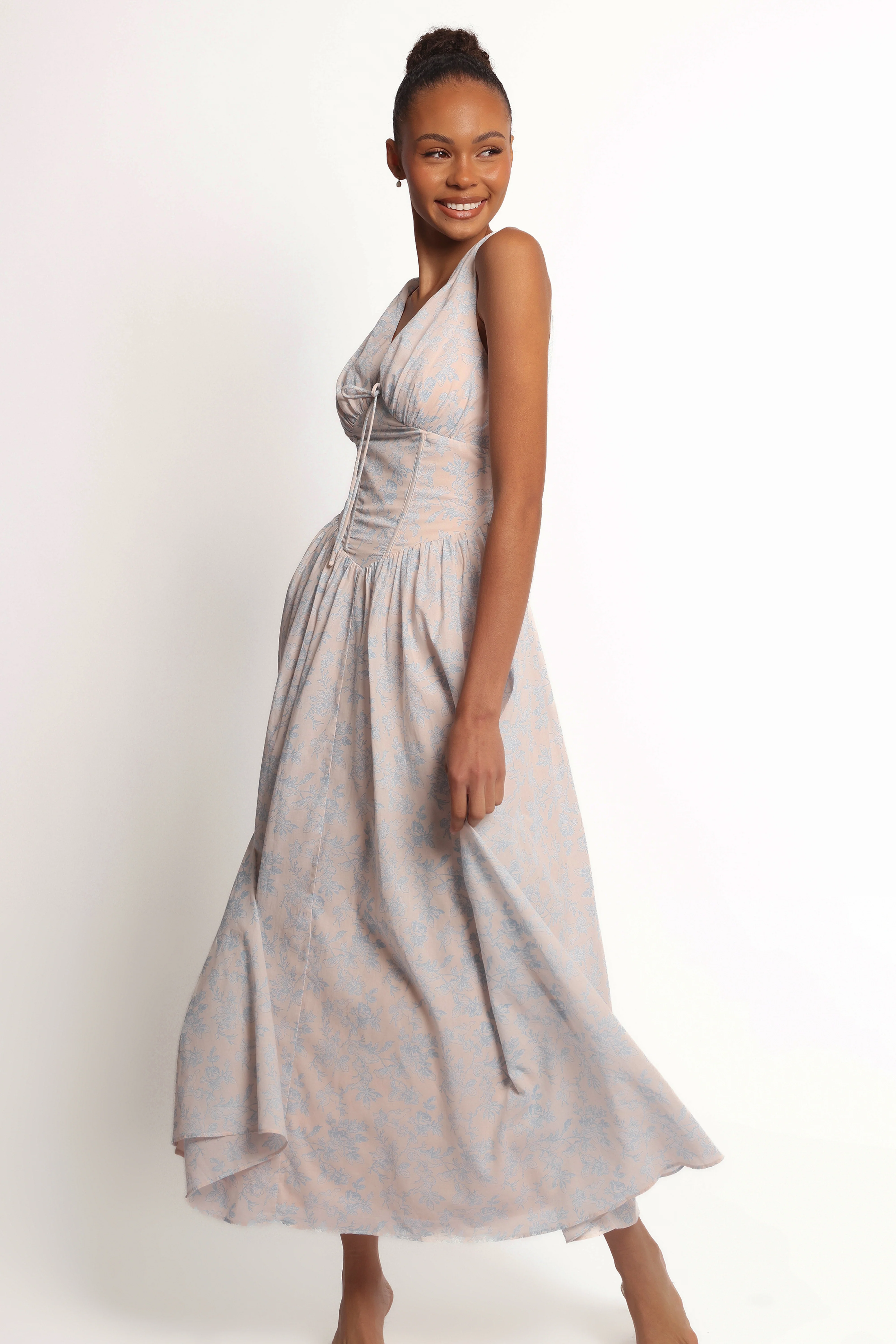 Wrenna Maxi Dress - Blue