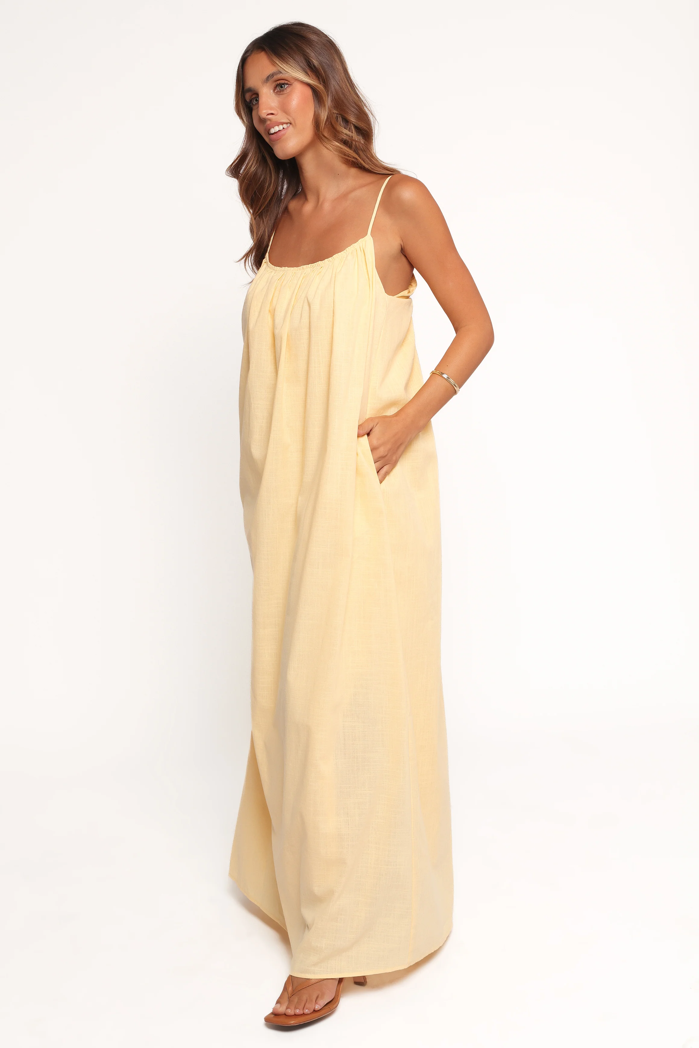 Lumina Maxi Dress - Yellow