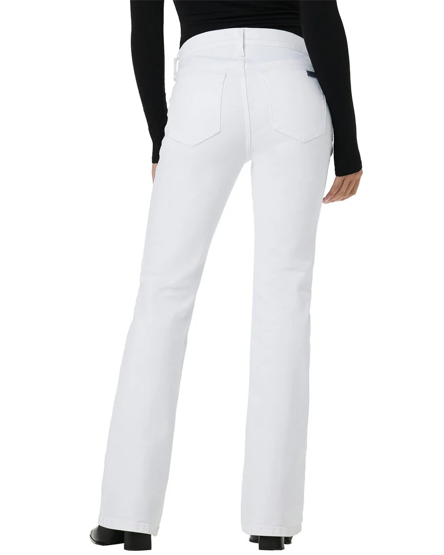 JOE’S Jeans Mid-Rise Petite White Bootcut Jean