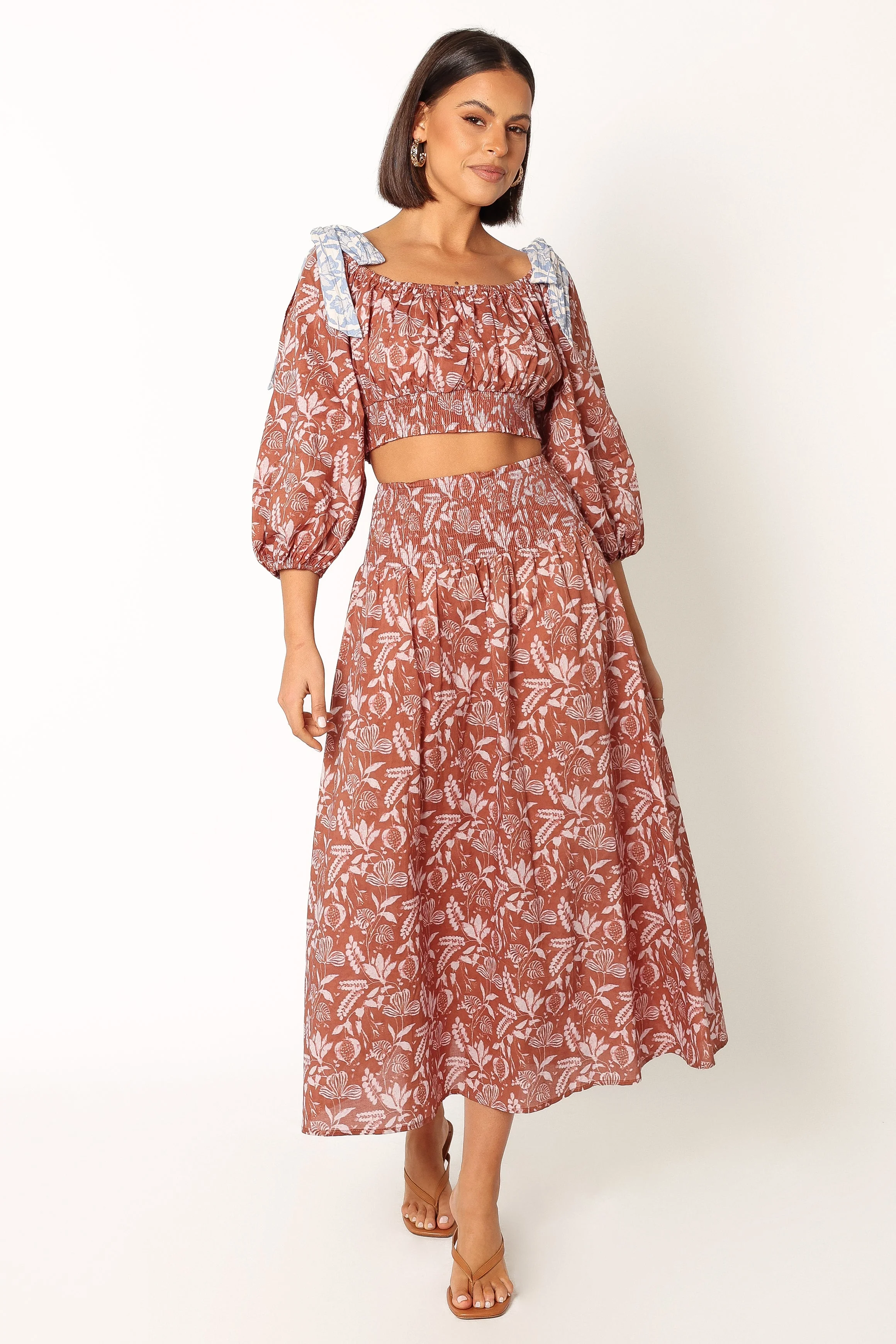 Maryette Top - Cinnamon