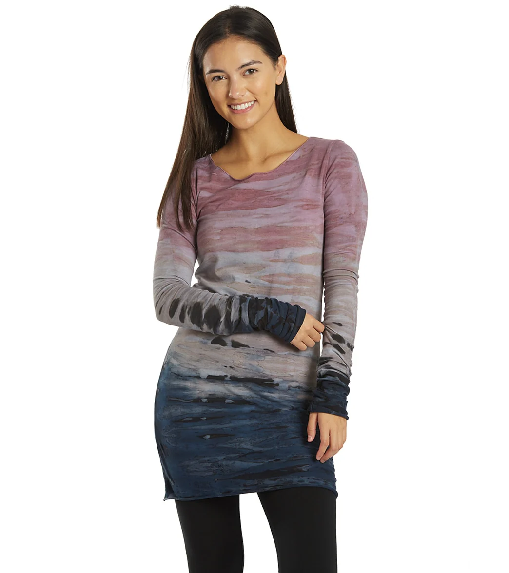 Hard Tail Long Sleeve Skinny Yoga Tee